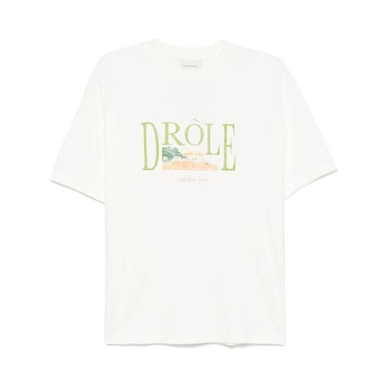 Drole De Monsieur DROLE DE MONSIEUR Men T-Shirts G TS246 CO002 OFFWH WHITE Size US L / EU 52-54 / 3 - 1 Thumbnail