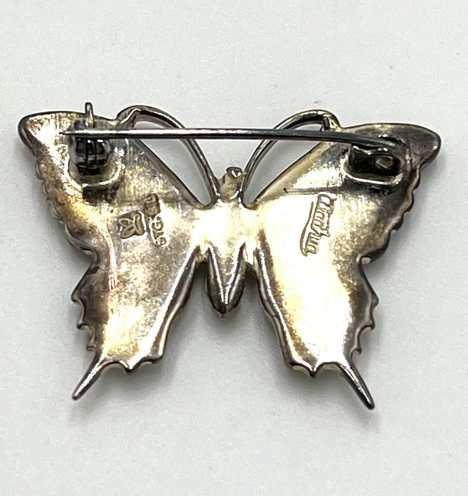 Other Ataahua Sterling Silver Abalone/Paua Shell Butterfly Brooch Size ONE SIZE - 5 Thumbnail