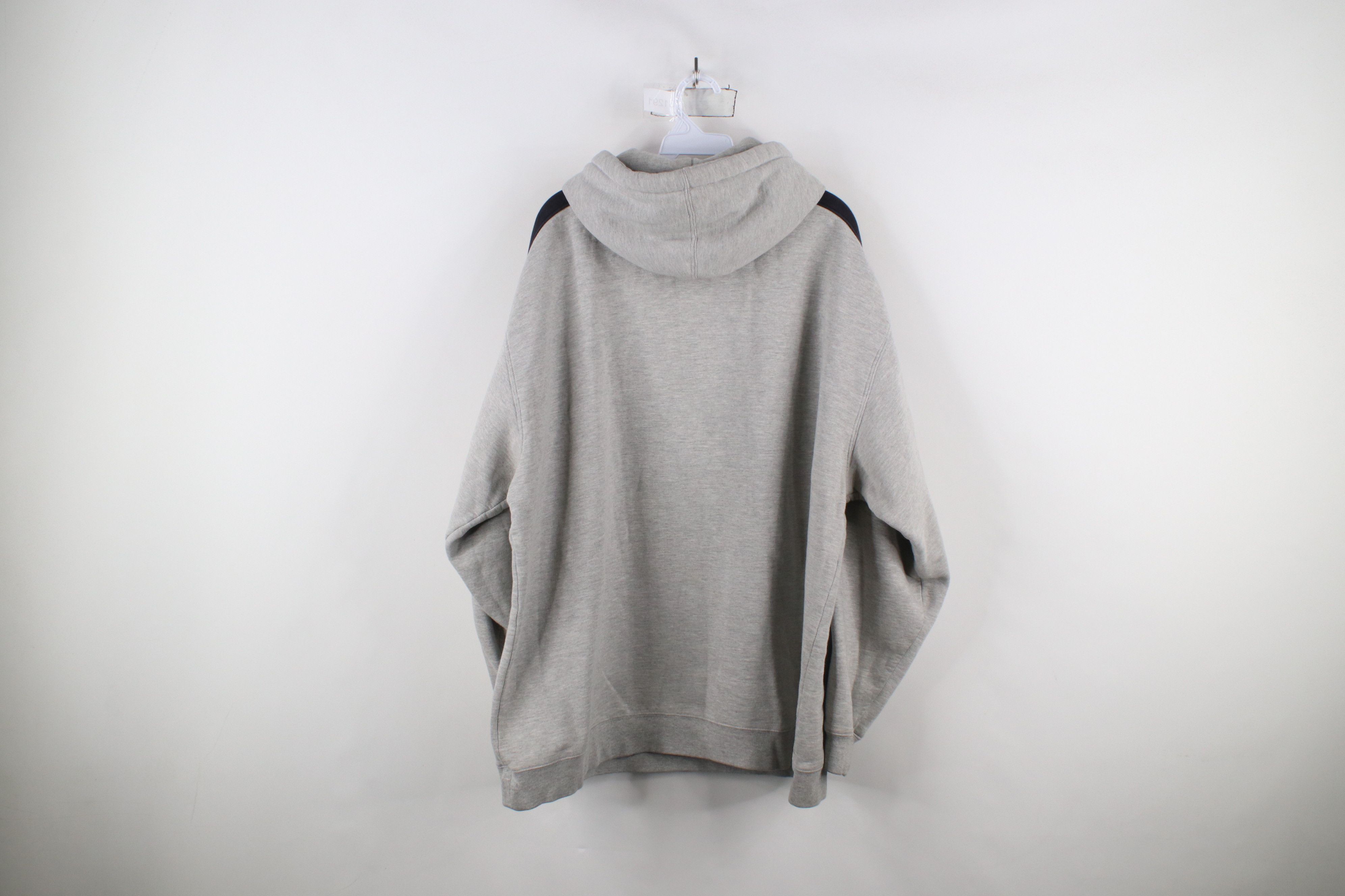 Puma × Vintage Vintage 90s Puma Heavyweight Hoodie Sweatshirt Heather Gray Size US XL / EU 56 / 4 - 12 Thumbnail