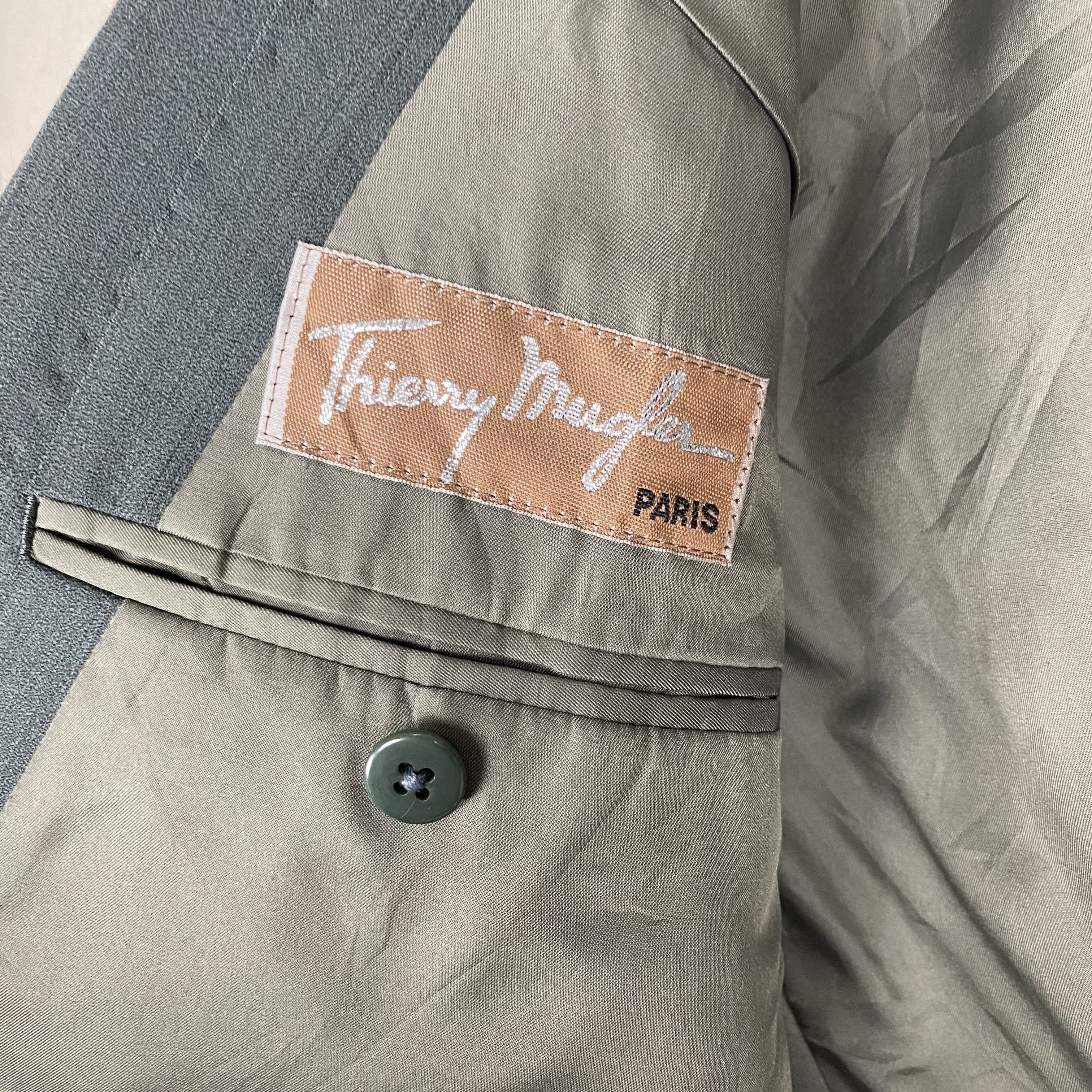 Thierry Mugler 💥THIERRY MUGLER ARCHIVES AW96 DOUBLE BREASTED JACKET Size US M / EU 48-50 / 2 - 13 Thumbnail