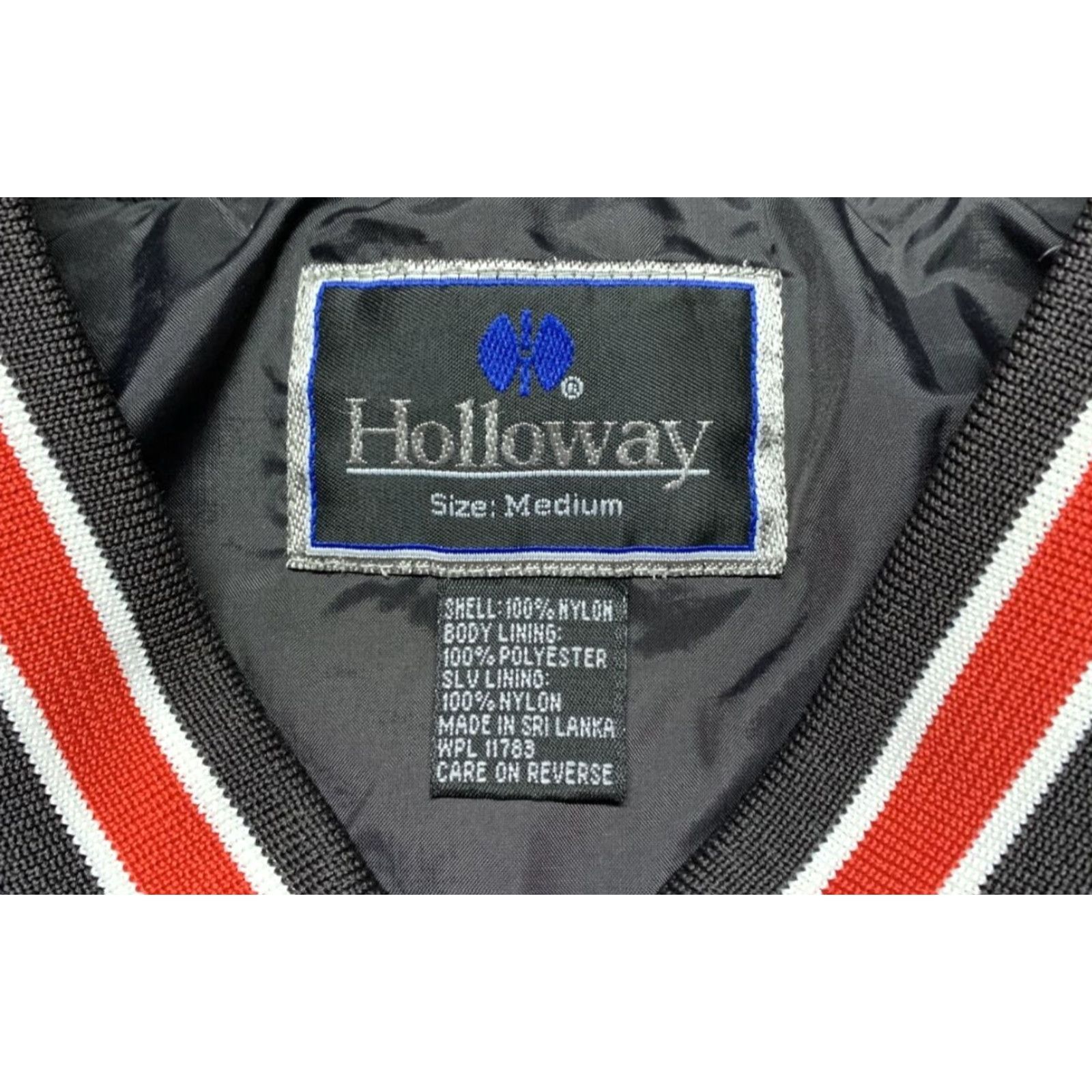 Holloway Holloway Jacket Pullover V-Neck M Black 2 Pockets Front Logo Windbreaker Shirt Mens Casual Size US M / EU 48-50 / 2 - 3 Thumbnail