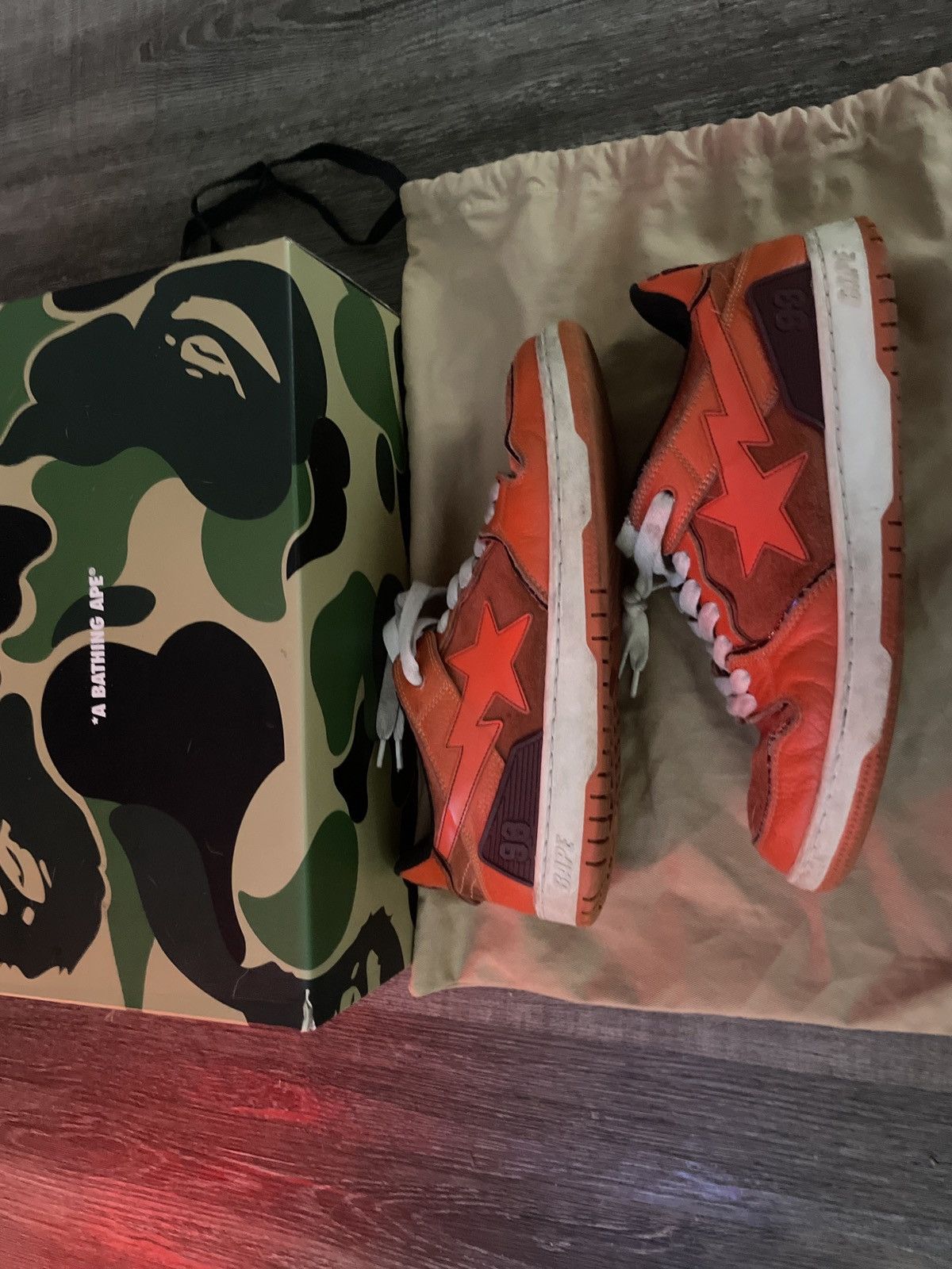 Bape A Bathing Ape Bape SK8 Sta Size US 9.5 / EU 42-43 - 5 Thumbnail