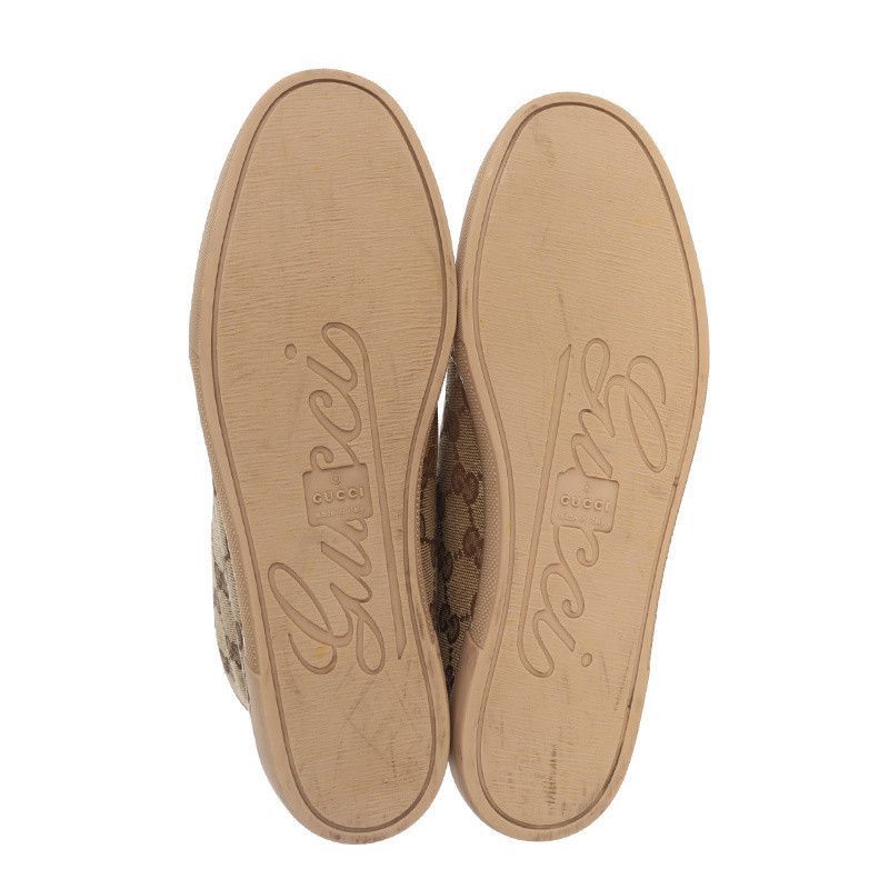 Gucci Gucci Logo High-Top Sneakers in Brown - Size US 7.5 / EU 40-41 - 2 Thumbnail