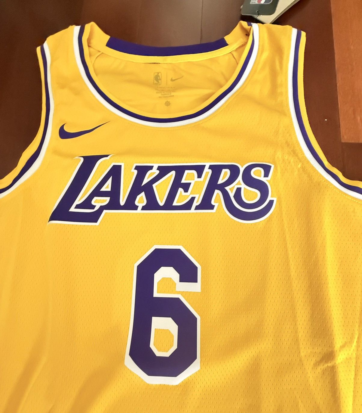 Nike LeBron James Los Angeles Nike NBA Jersey Size US XL / EU 56 / 4 - 2 Thumbnail