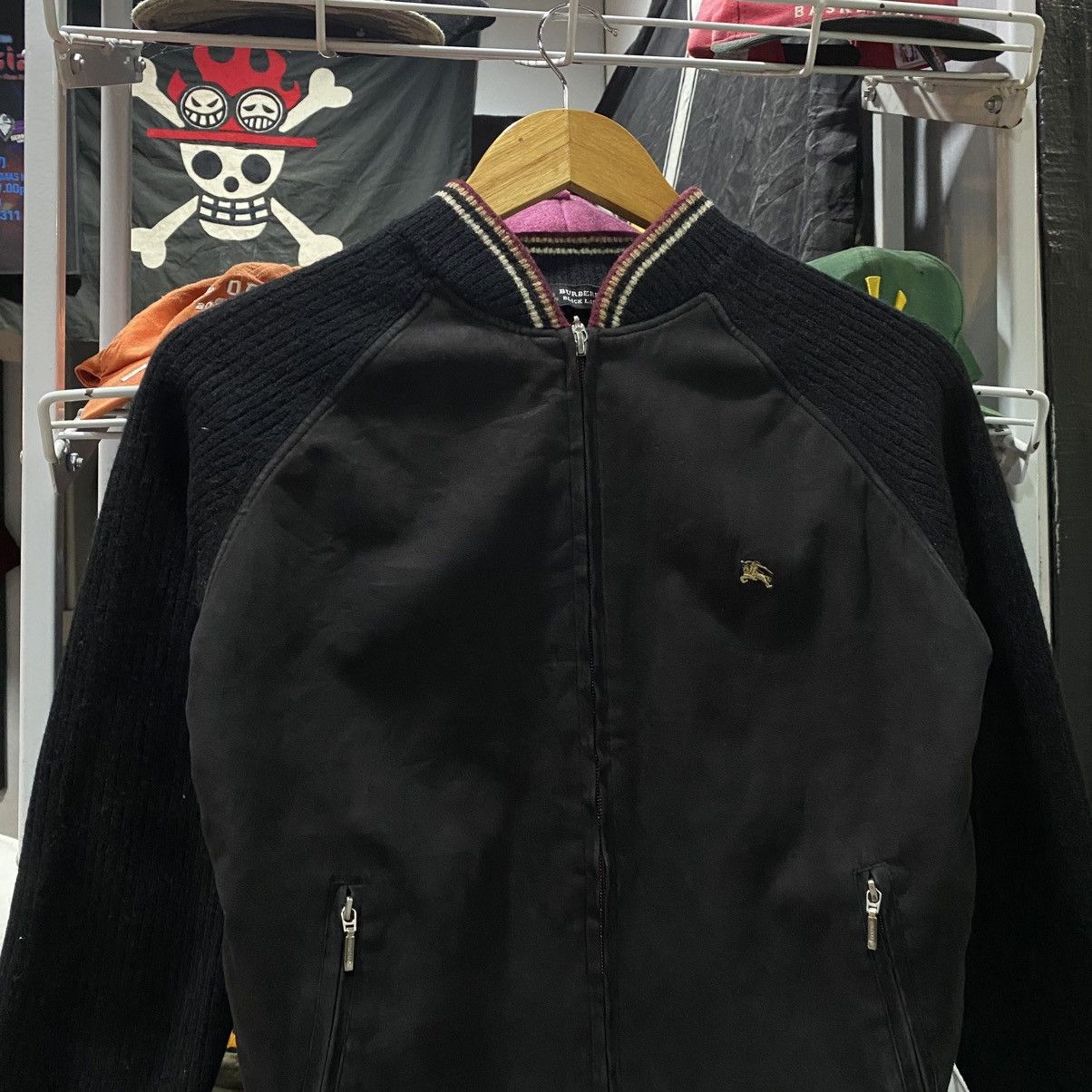 Black Label × Burberry Burberry x Black Label Black Basic Logo Knit Sweater Size US S / EU 44-46 / 1 - 3 Thumbnail