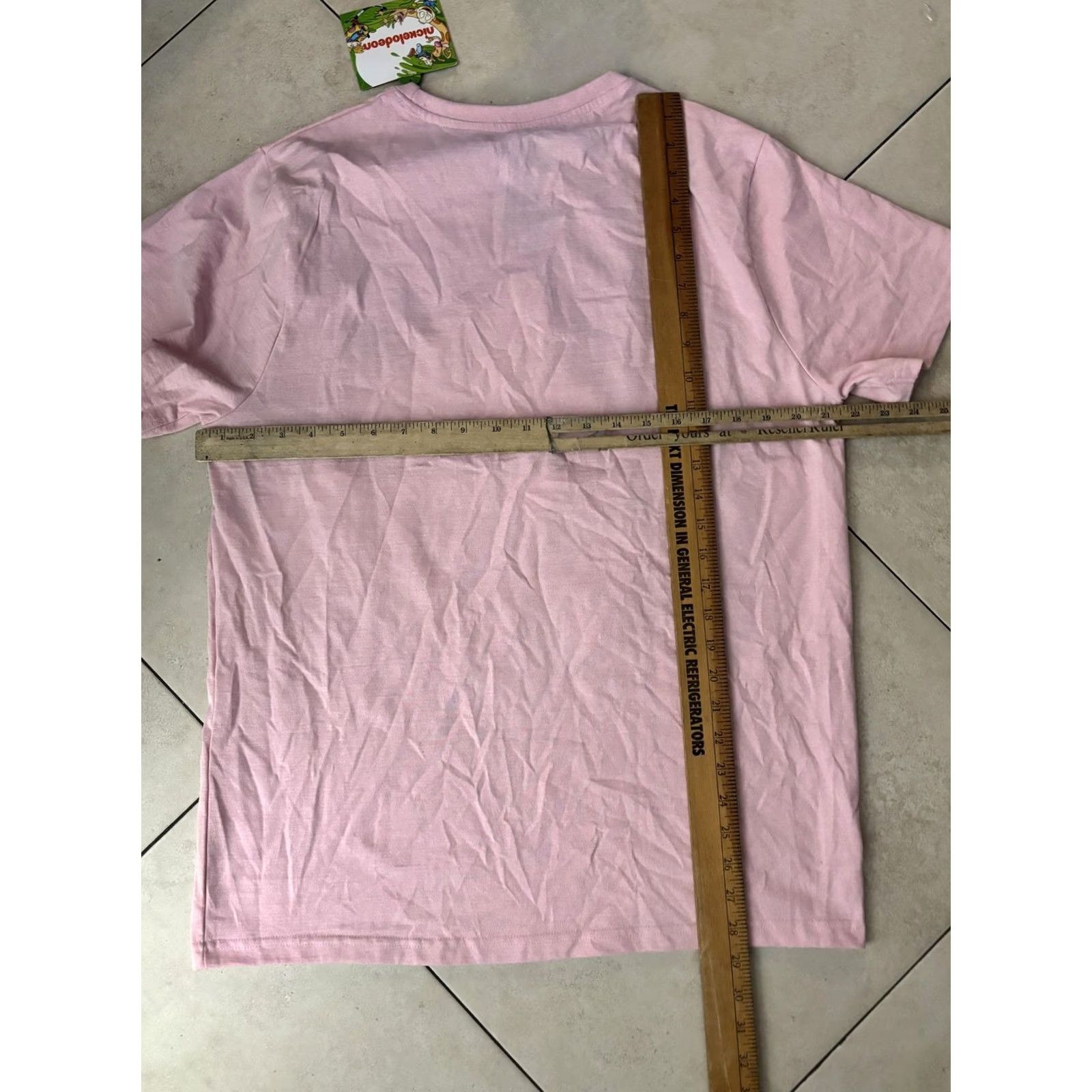 Nickelodeon Nickelodeon Shirt Mens Large Pink Nicktoons Graphic Rugrats Hey Arnold Cartoon Size US L / EU 52-54 / 3 - 6 Thumbnail
