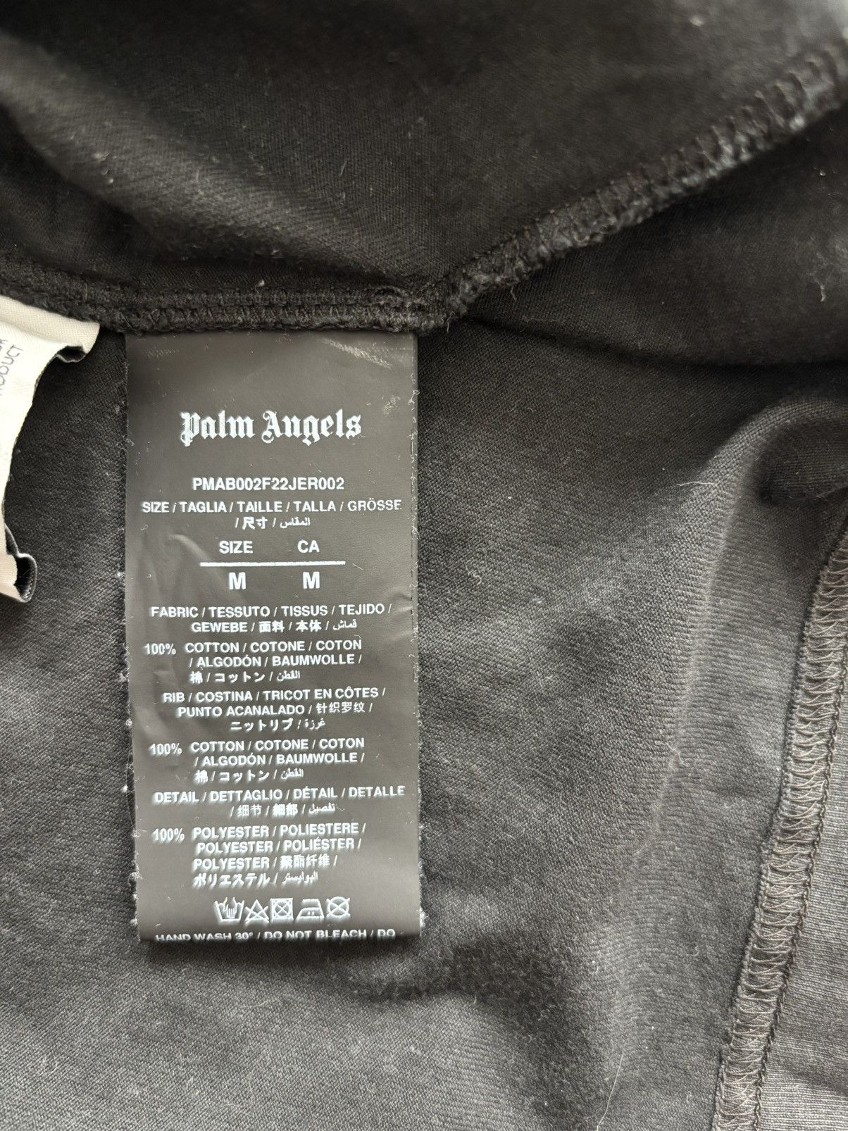 Palm Angels Palm Angels Burning Logo Long Sleeve Tee Size US M / EU 48-50 / 2 - 5 Thumbnail
