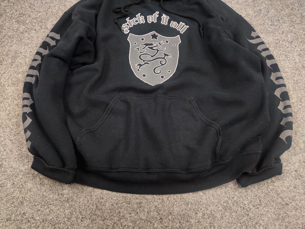 Other 90s Vintage Sick Of It All City Of New York Hardcore Hoodie Size US L / EU 52-54 / 3 - 6 Thumbnail