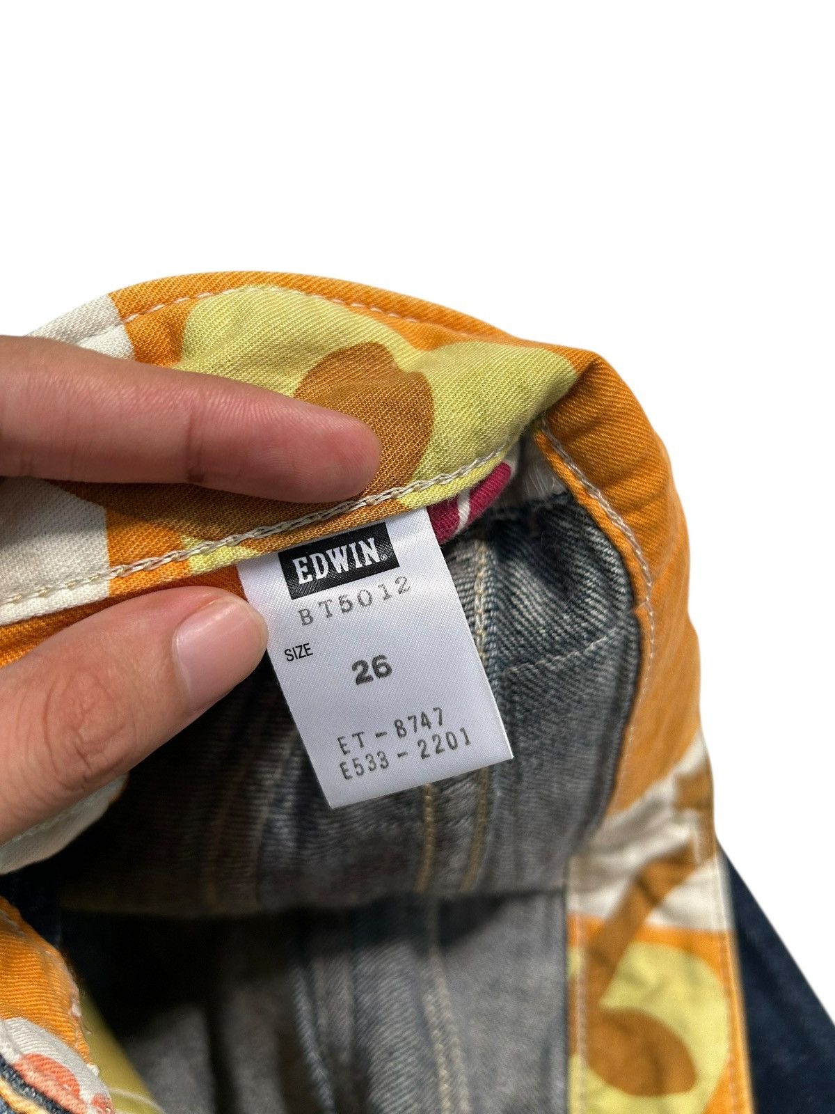 Edwin × Kapital × Vintage FLARE 🔥 EDWIN BT5012 DISTRESSED JAPANESE PUNK DENIM JEANS Size US 28 / EU 44 - 8 Thumbnail