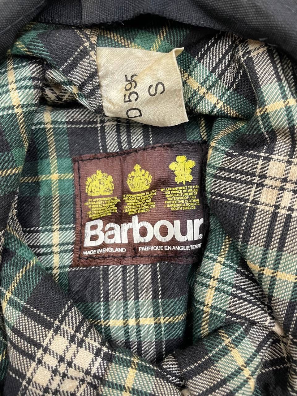 Barbour Barbour Men Waxed Bucket Hat Olive Green Classic Outdoor Hat Size 28 - 5 Thumbnail