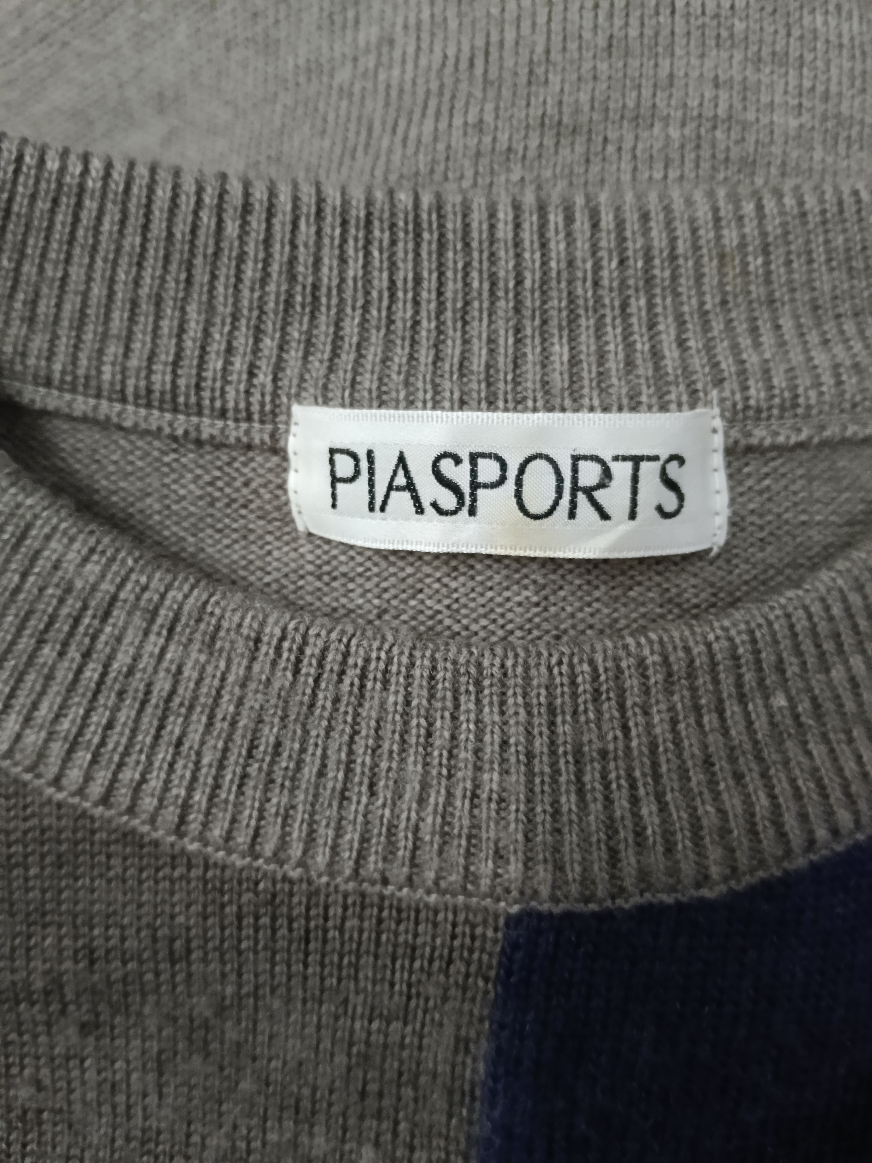 Vintage 90s PIA SPORTS KNIT SWEAT Size US L / EU 52-54 / 3 - 7 Thumbnail
