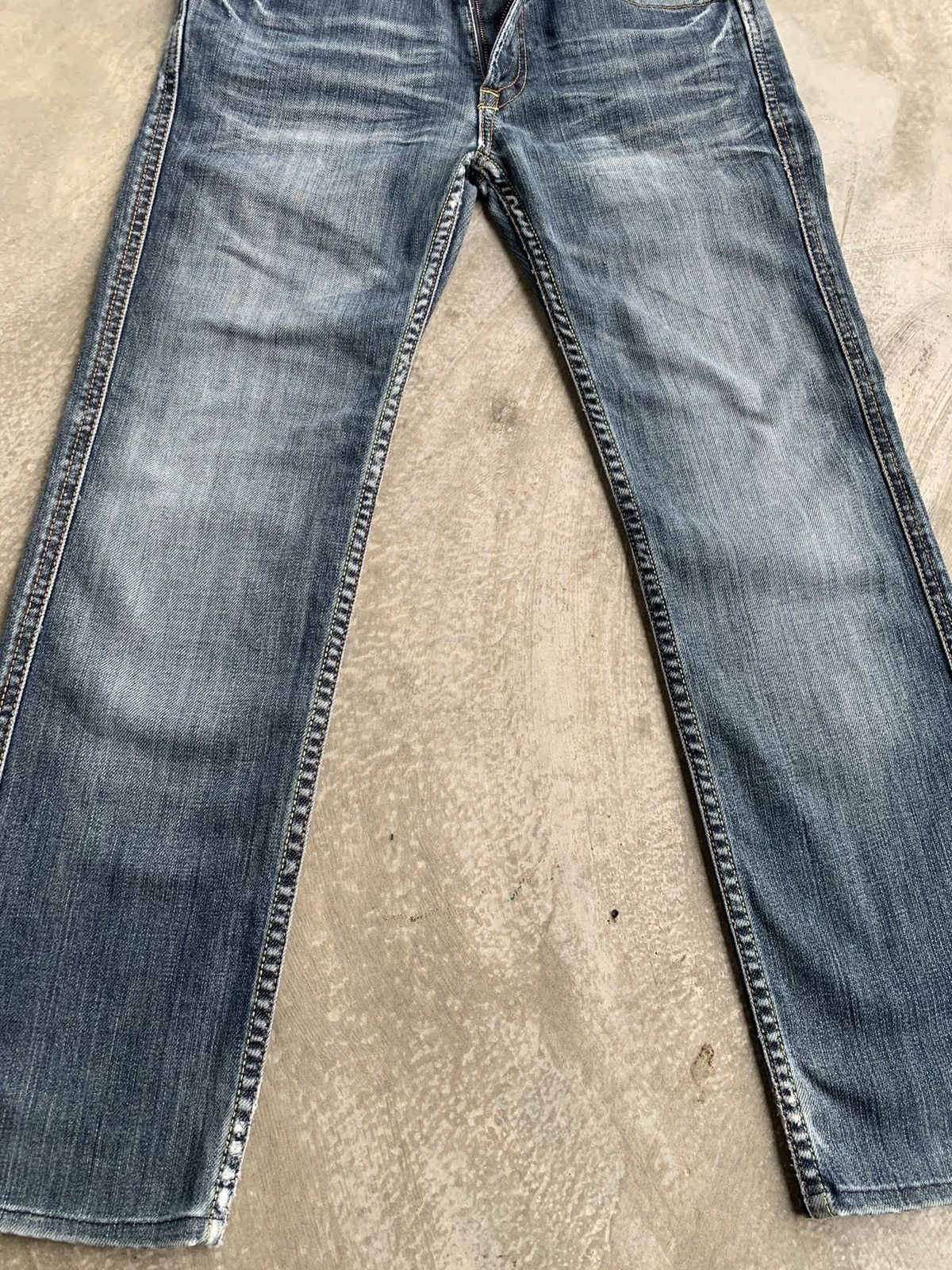 Designer × Japanese Brand Back Number zipper Side Pocket Size US 29 - 6 Thumbnail