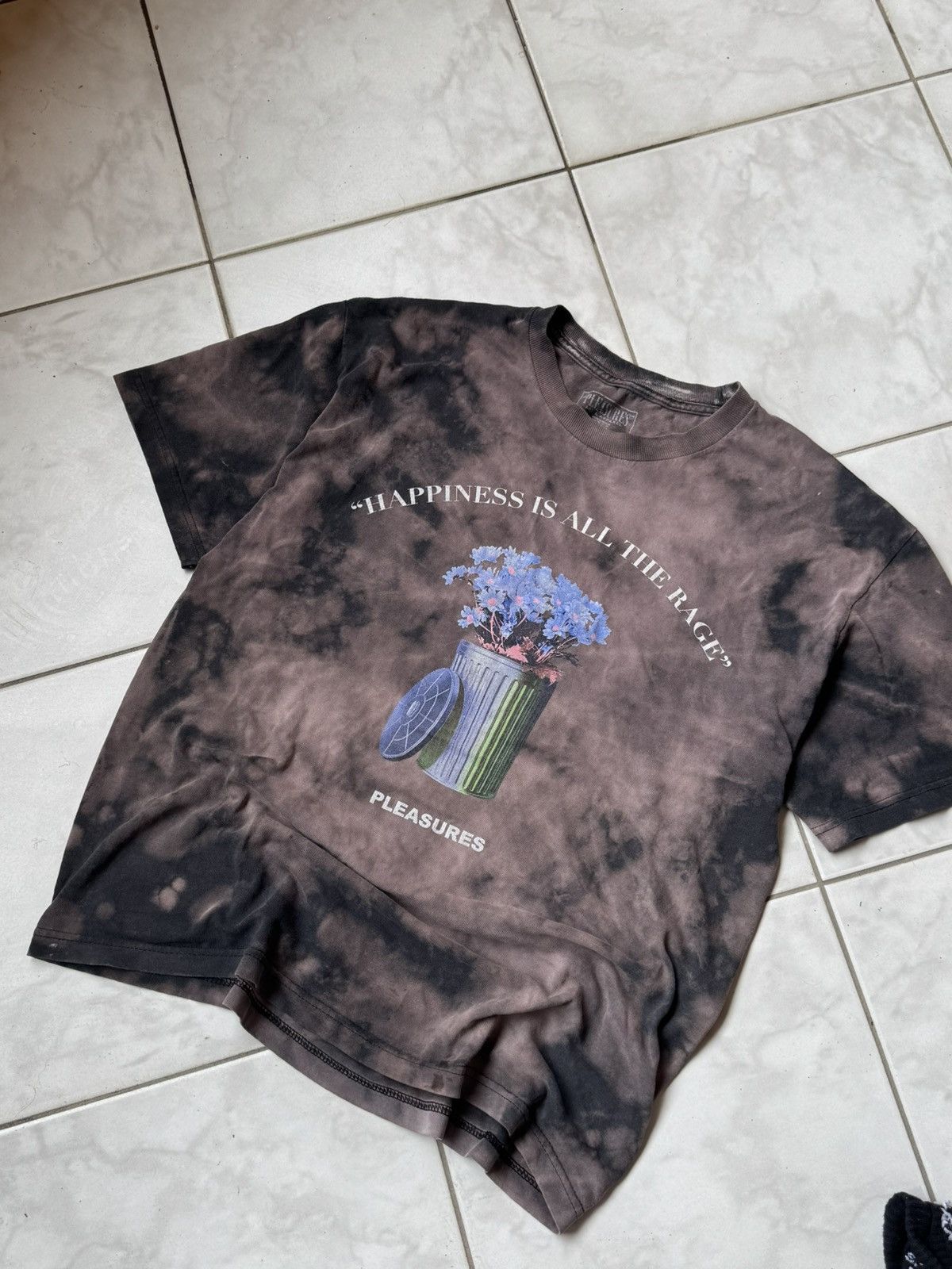 Pleasures × Supreme Pleasures tee custom tie dye t shirt Size US L / EU 52-54 / 3 - 2 Thumbnail