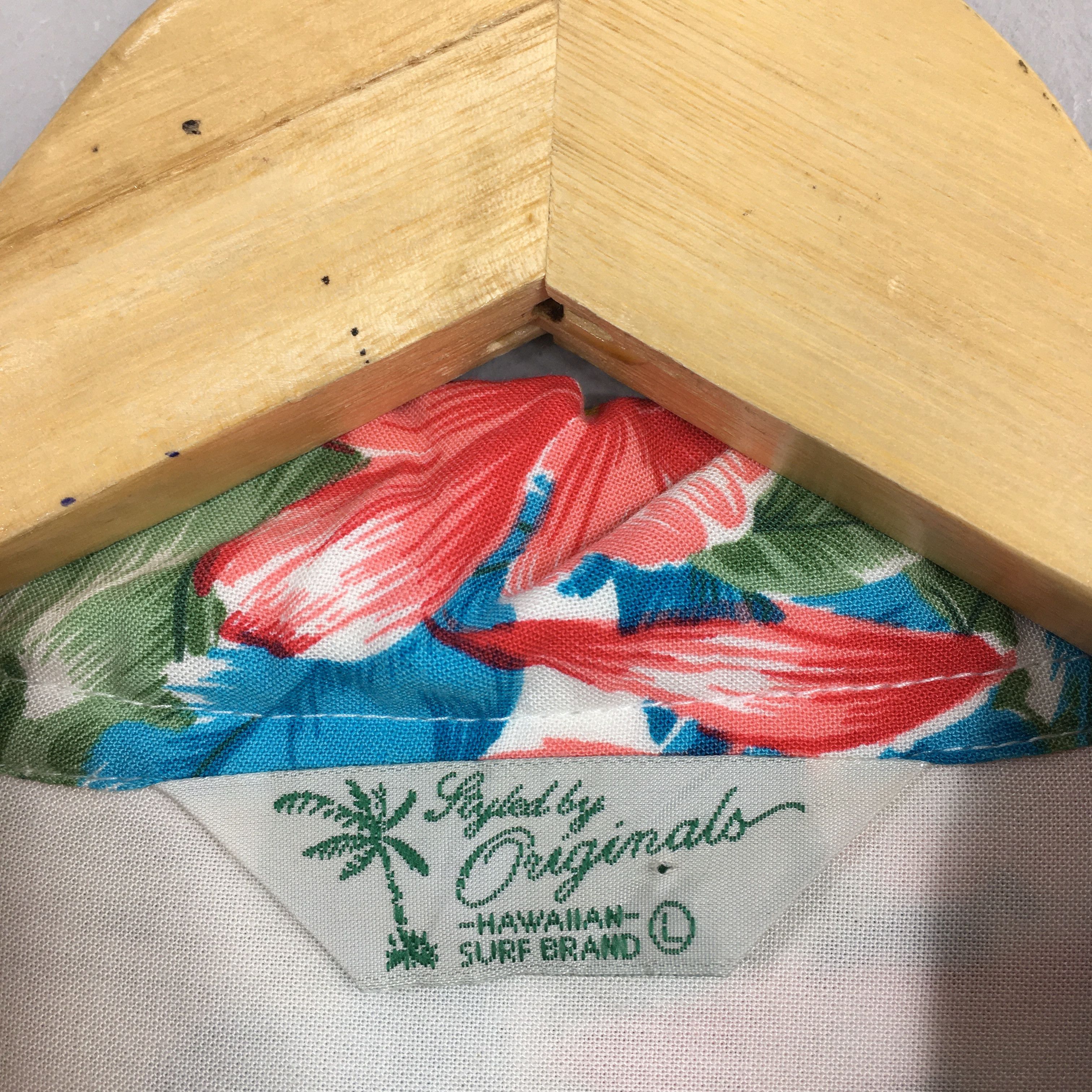 Vintage Vintage Hawaii Aloha Floral Hibiscus Shirt Large Size US L / EU 52-54 / 3 - 5 Thumbnail