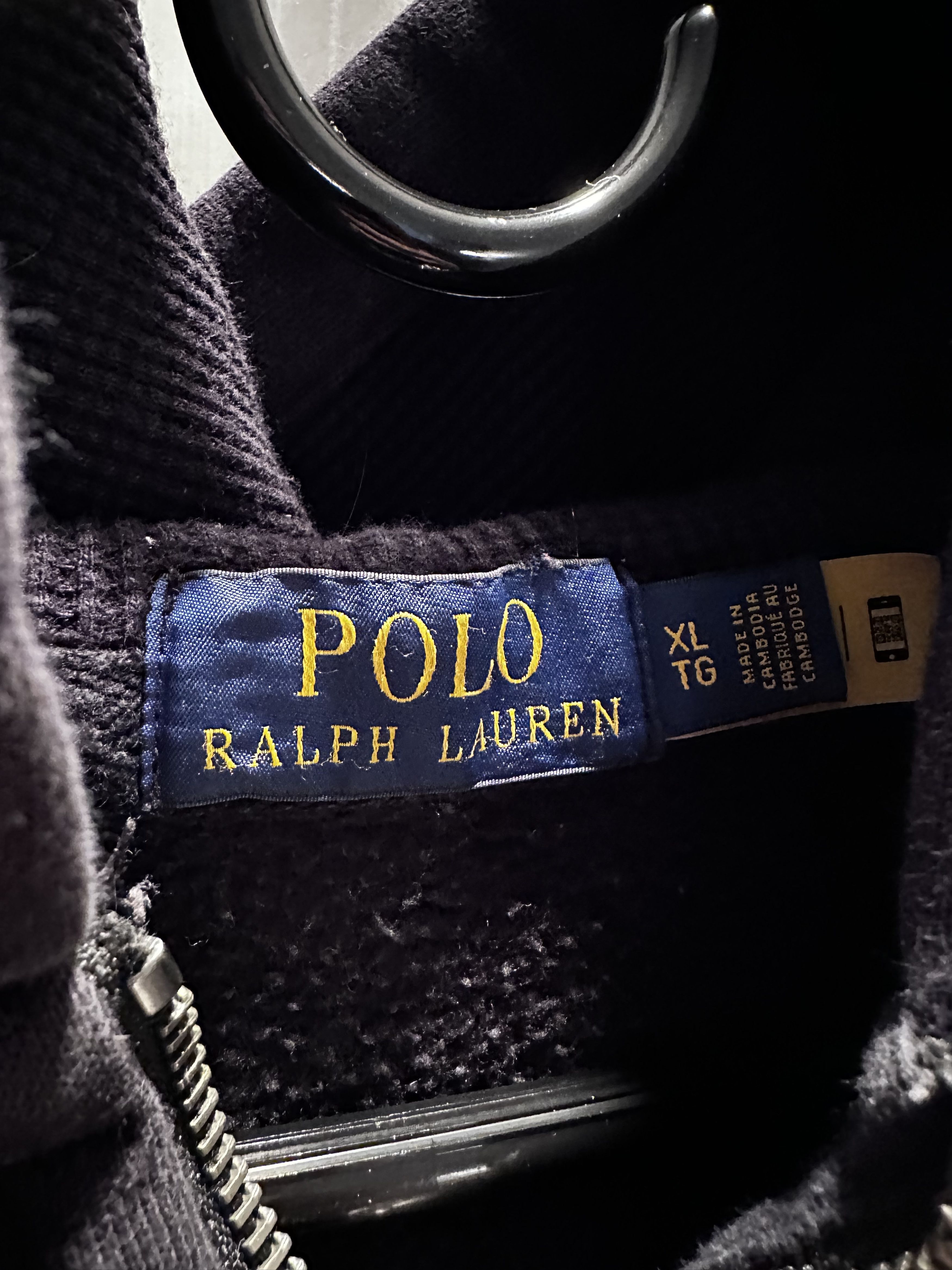 Ralph Lauren Polo Black Zip Up Size US L / EU 52-54 / 3 - 5 Thumbnail
