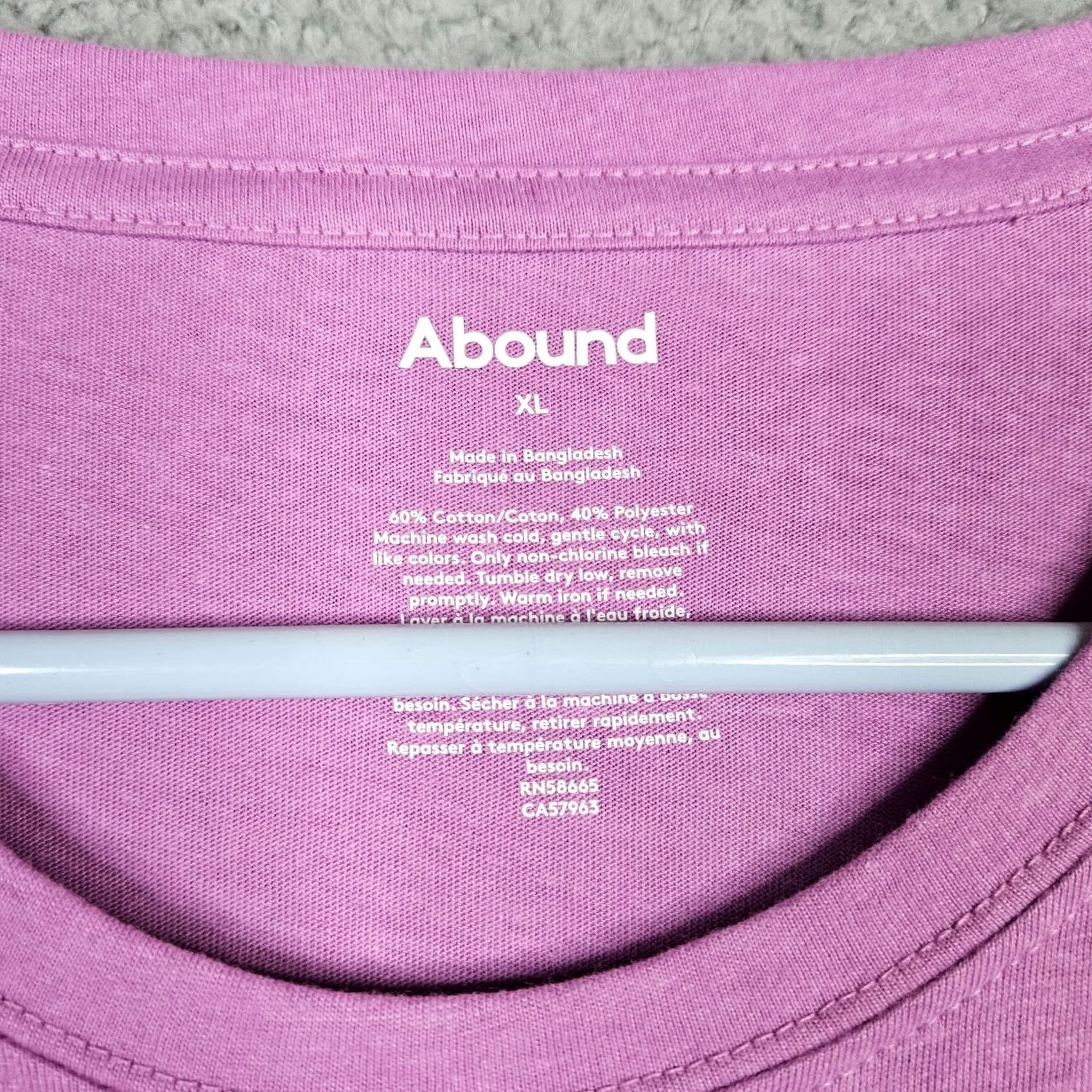 Vintage VINTAGE: No (but exclude) Abound Men’s Pink Short Sleeve Crew Neck T-shirt XL NEW Size US XL / EU 56 / 4 - 2 Thumbnail