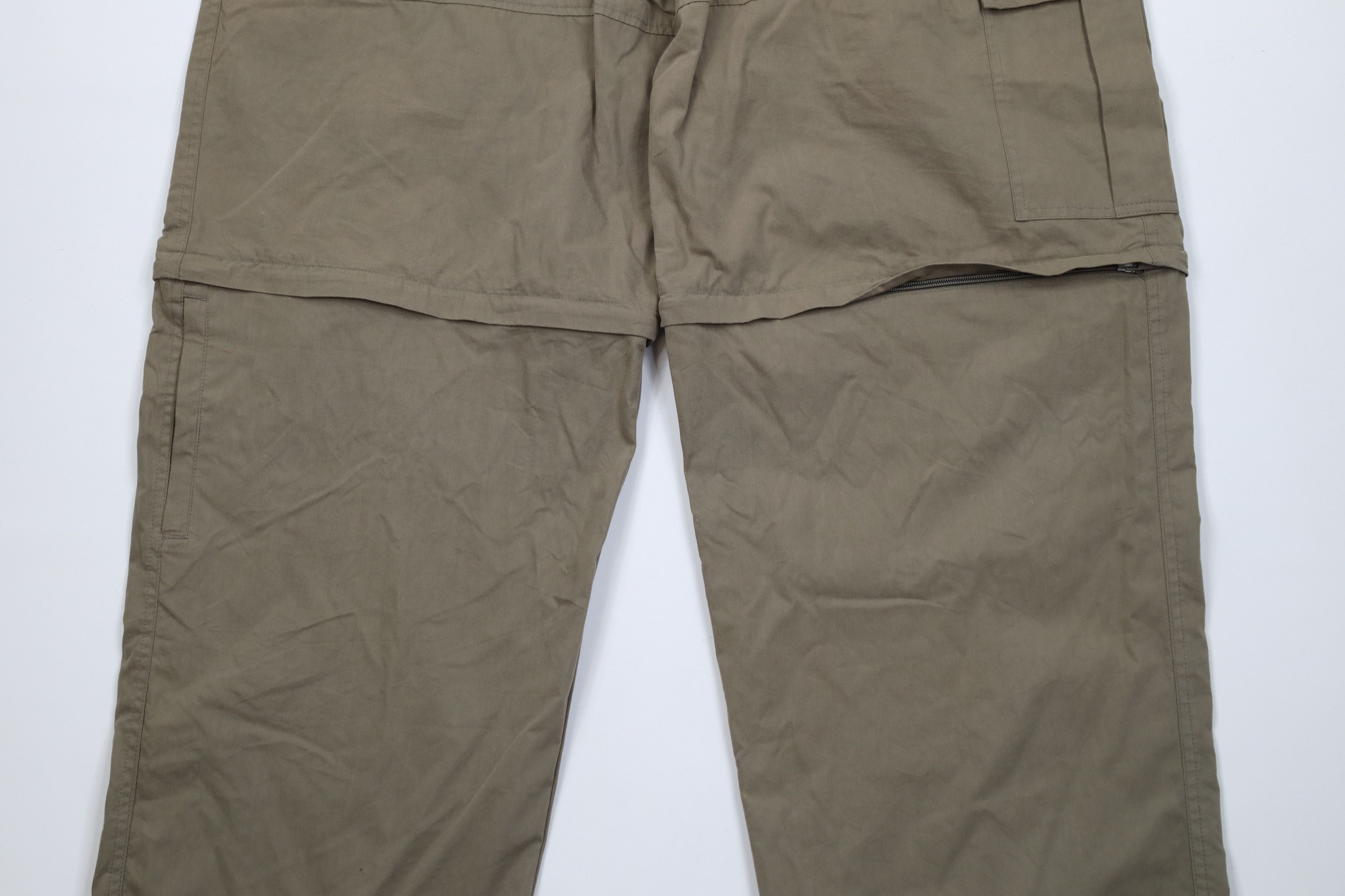 Vintage Vintage 90s Y2K Streetwear Convertible Wide Leg Cargo Pants Size US 38 / EU 54 - 3 Thumbnail