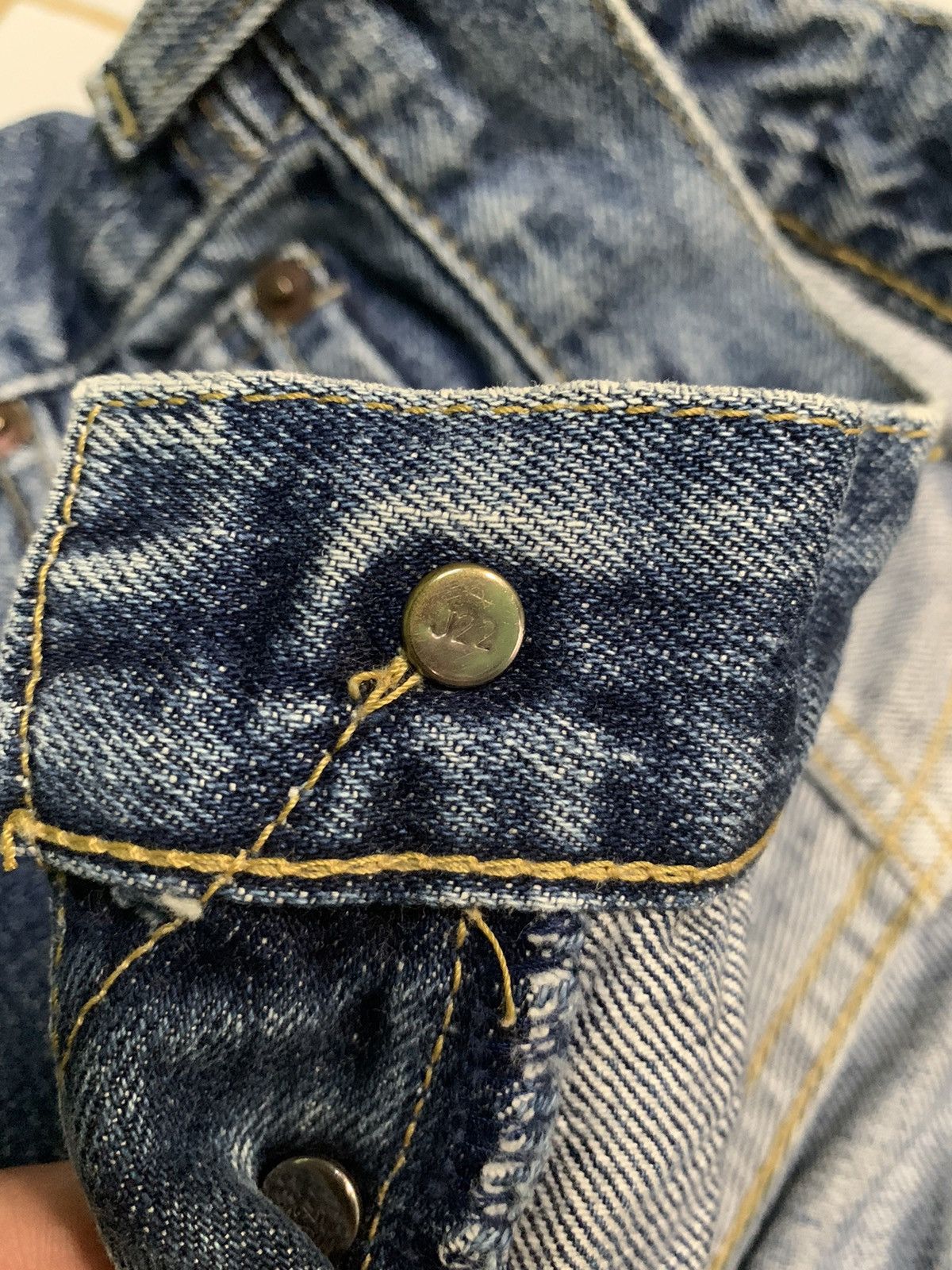 Levi's VINTAGE LEVIS 503B SELVEDGE BIG E FADED DISTRESSED DENIM Size US 28 / EU 44 - 16 Thumbnail