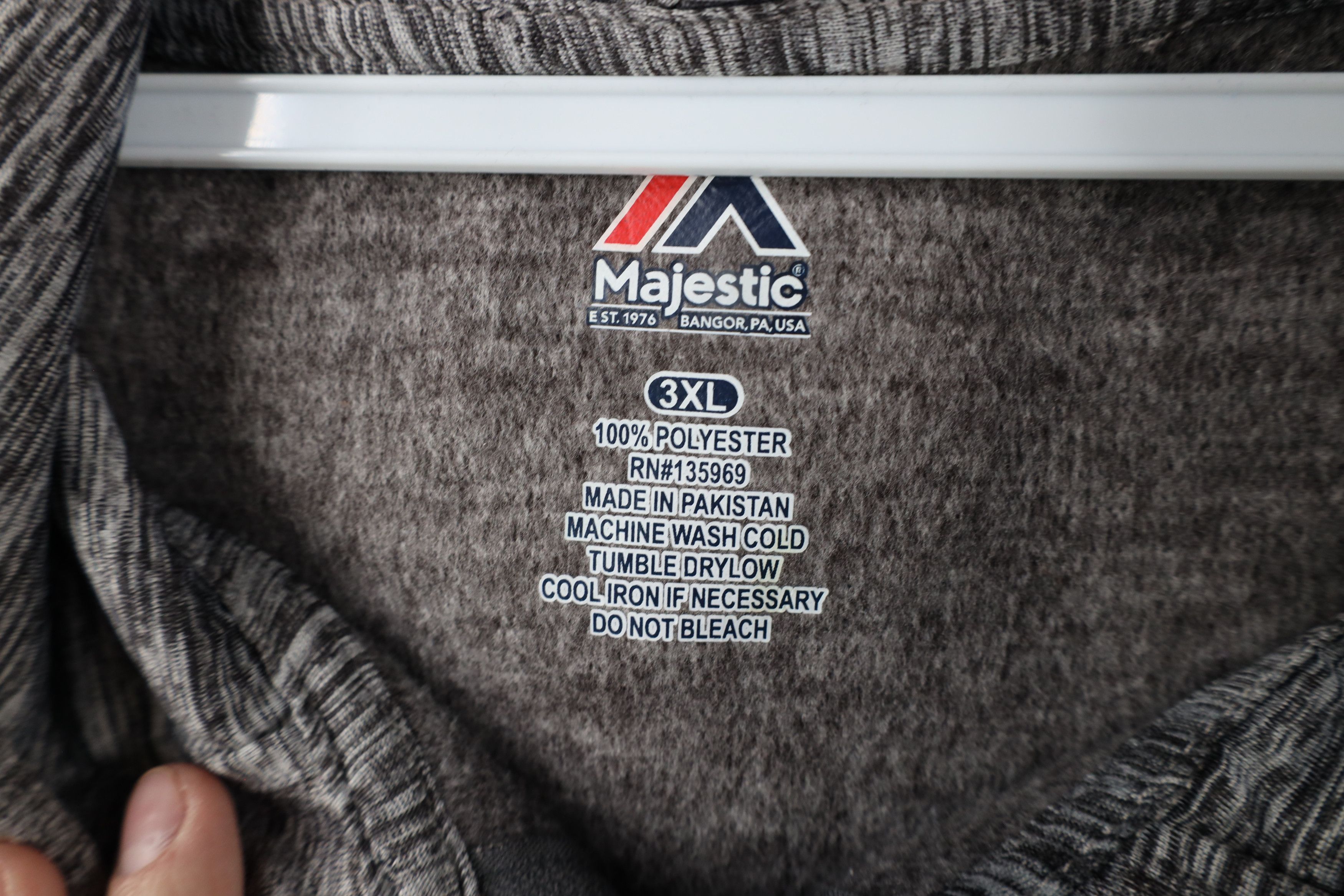Majestic × Vintage Majestic Miami Dolphins Football Half Zip Hoodie Sweatshirt Size US XXL / EU 58 / 5 - 8 Thumbnail