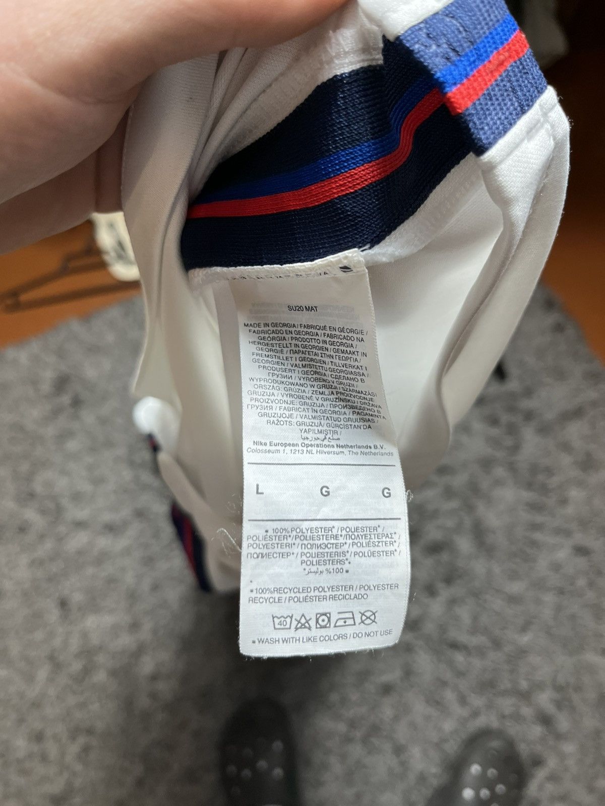 Nike × Vintage ENGLAND NATIONAL FOOTBALL TEAM 2021/22 SANCHO #17 HOME SHIRT Size US L / EU 52-54 / 3 - 5 Thumbnail