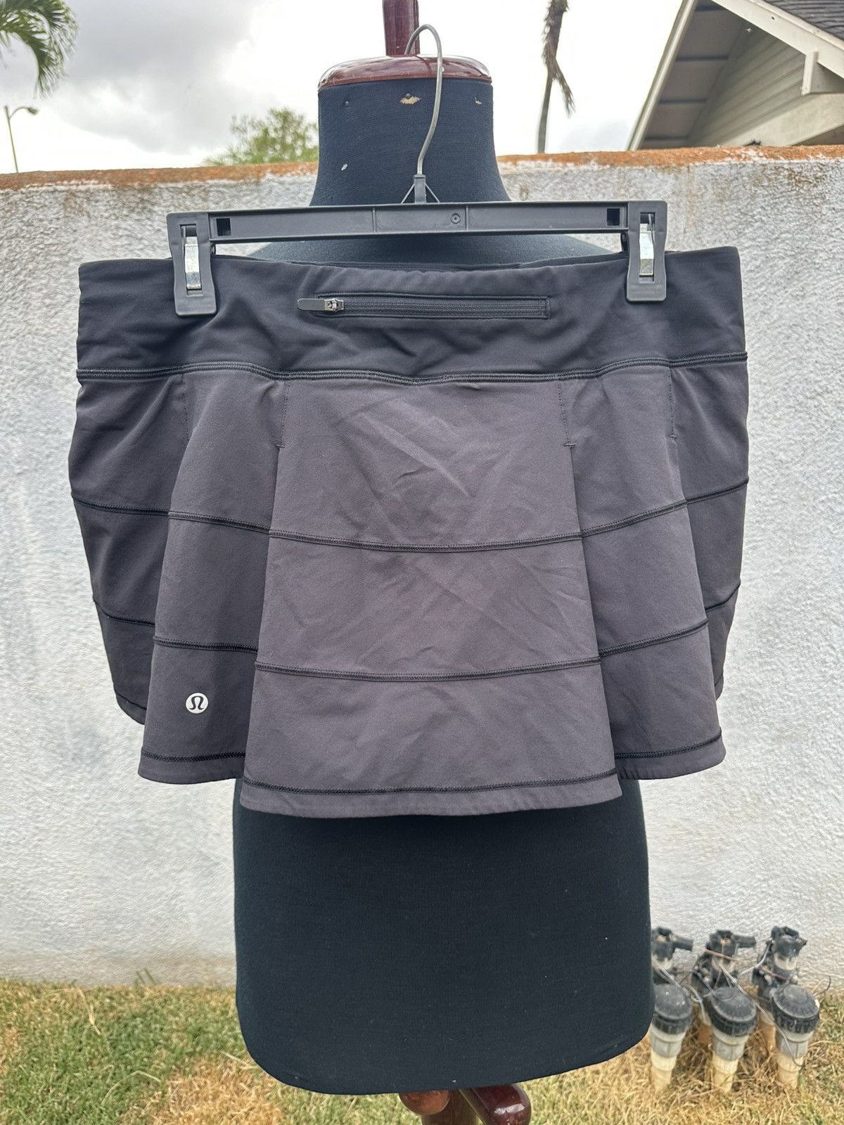 Lululemon PreOwned lululemon Align High-Rise Skort Black Women's 10 Size 32" / US 10 / IT 46 - 3 Thumbnail