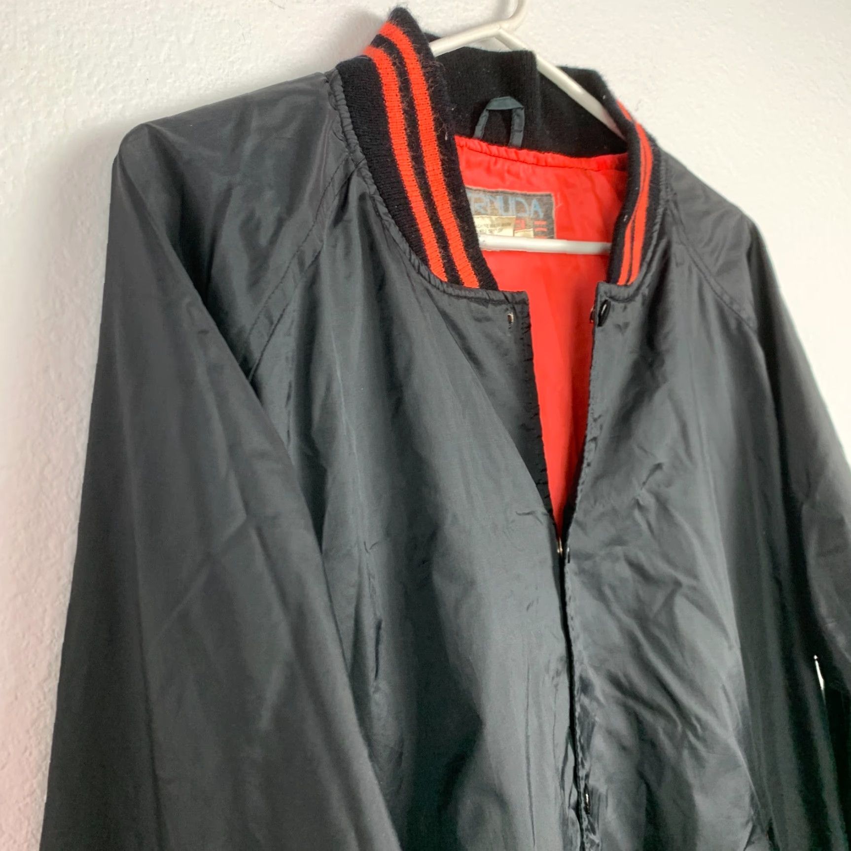 Triangl VINTAGE Bermuda Triangle Windbreaker Jacket Shirt? Size US L / EU 52-54 / 3 - 2 Thumbnail