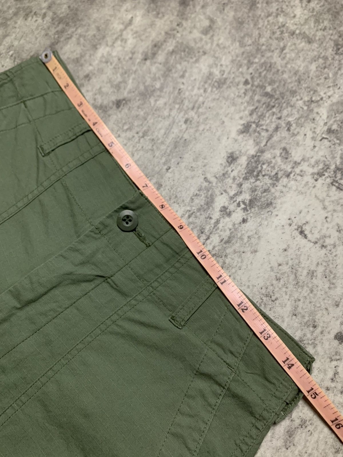 Orslow Japanese Olive Green Fatigue Rip Stop Lowrys Farm Size US 29 - 11 Thumbnail