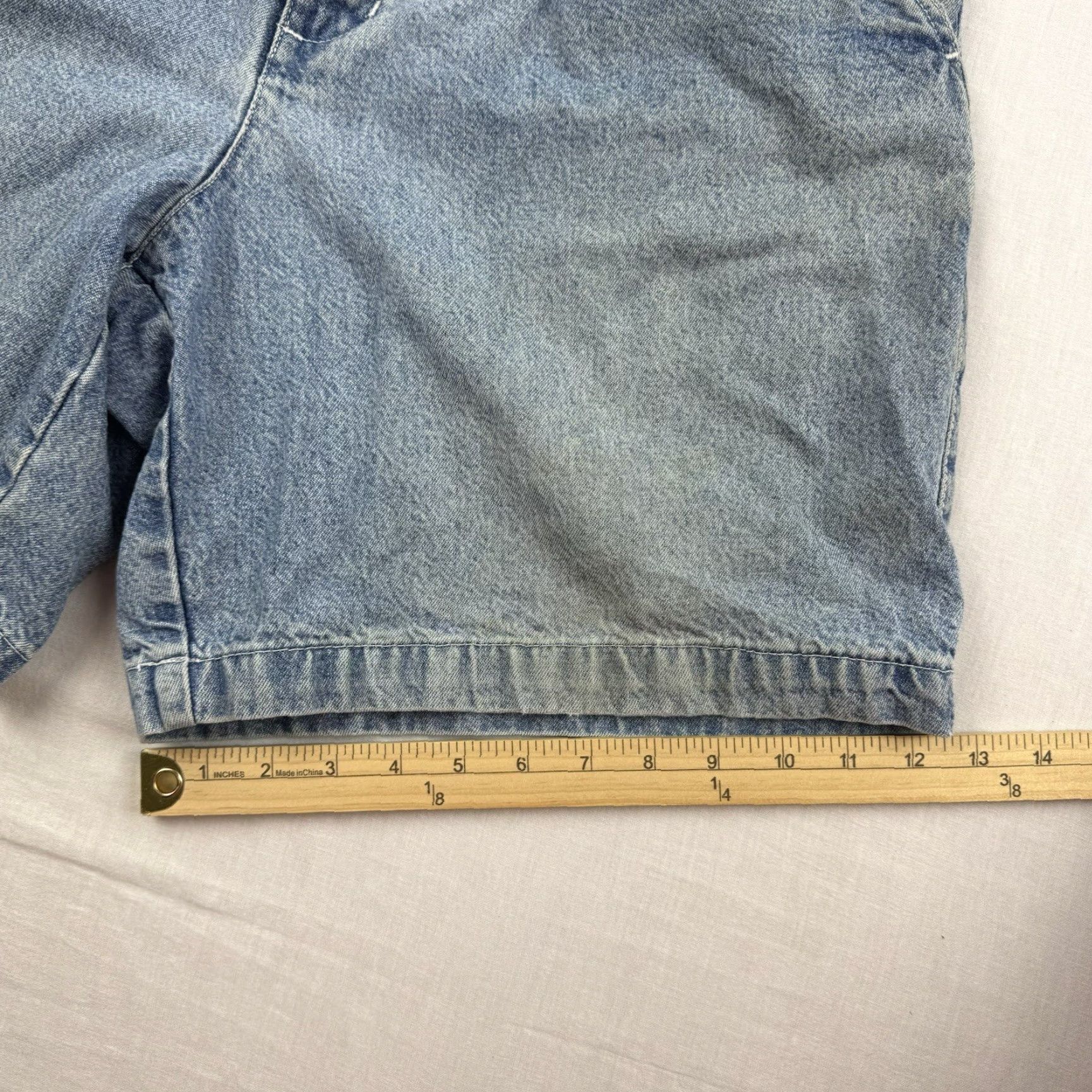 Faded Glory VINTAGE Faded Glory Jeans Shorts Men 36 Blue 90s Grunge Y2K Baggy Relaxed Casual Workwear Size US 36 / EU 52 - 7 Thumbnail