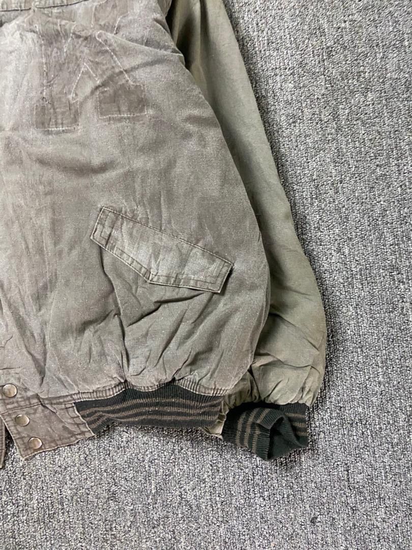 Japanese Brand Japanese Brand Canvas Bomber Jacket (204) Size US M / EU 48-50 / 2 - 6 Thumbnail