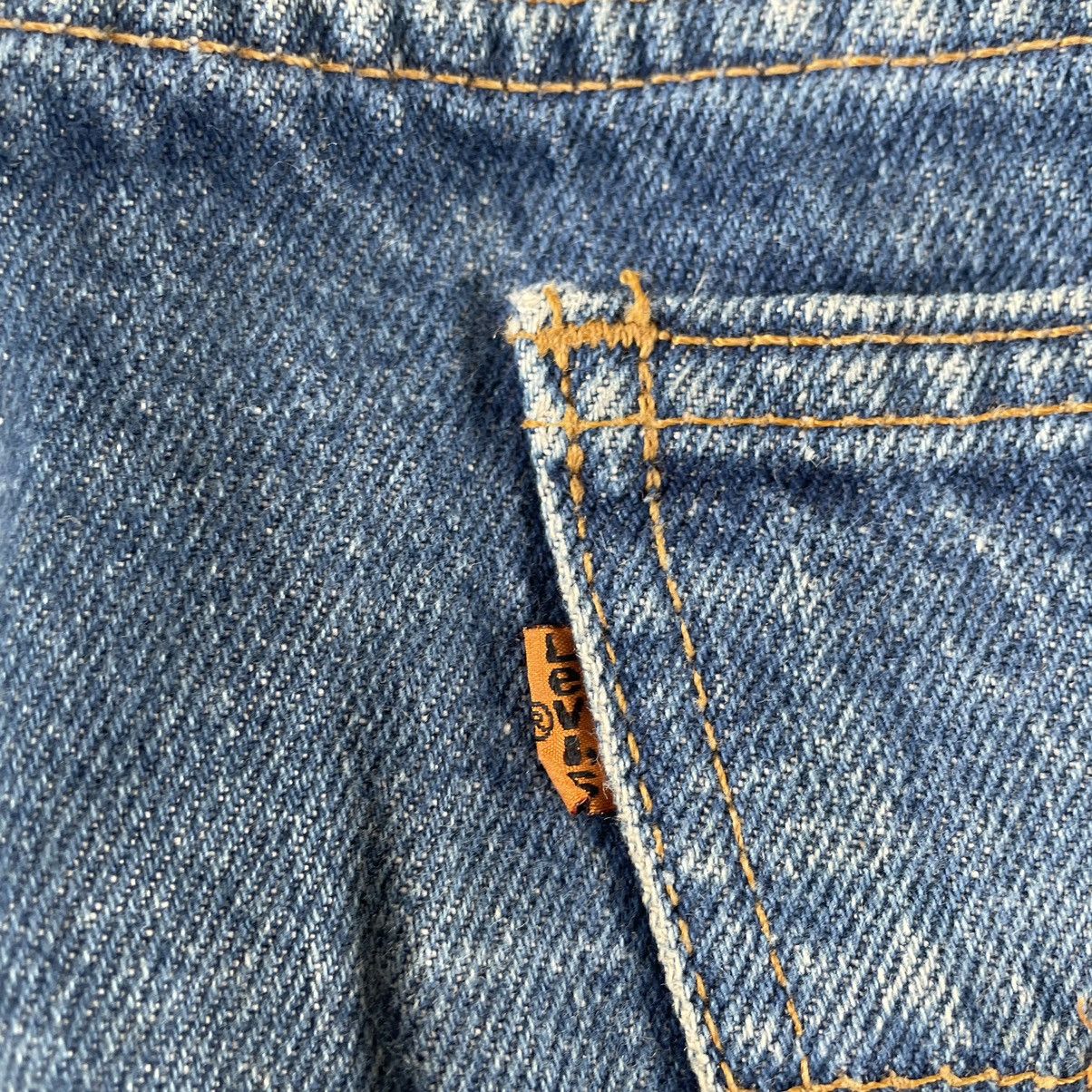 Levi's × Vintage 🔥Vintage Levis 505 Stoned Washed Distress Denim Jeans Size US 38 / EU 54 - 14 Thumbnail