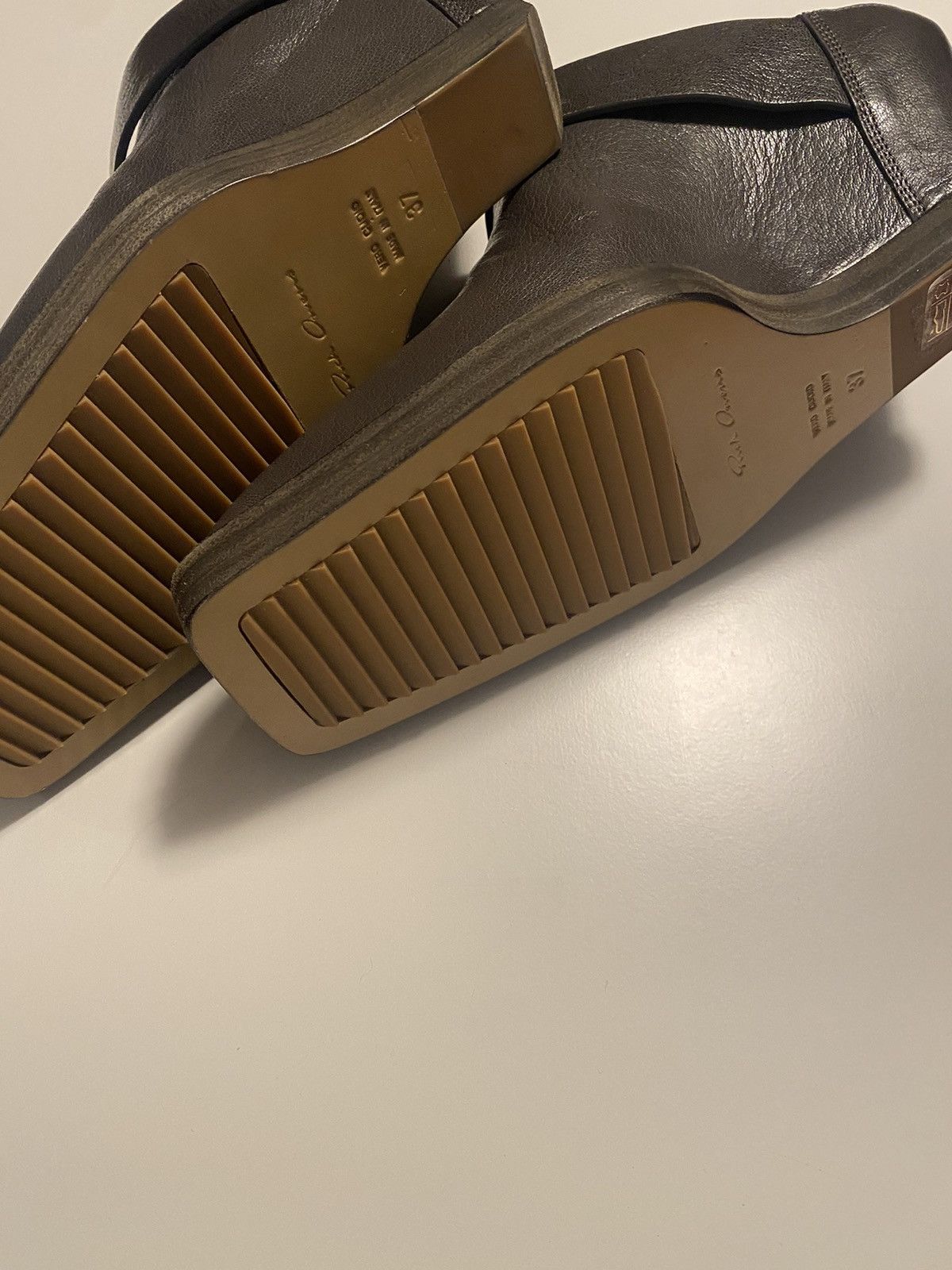 Rick Owens Rick Owens Leather Mules Size US 6 / IT 36 - 4 Thumbnail
