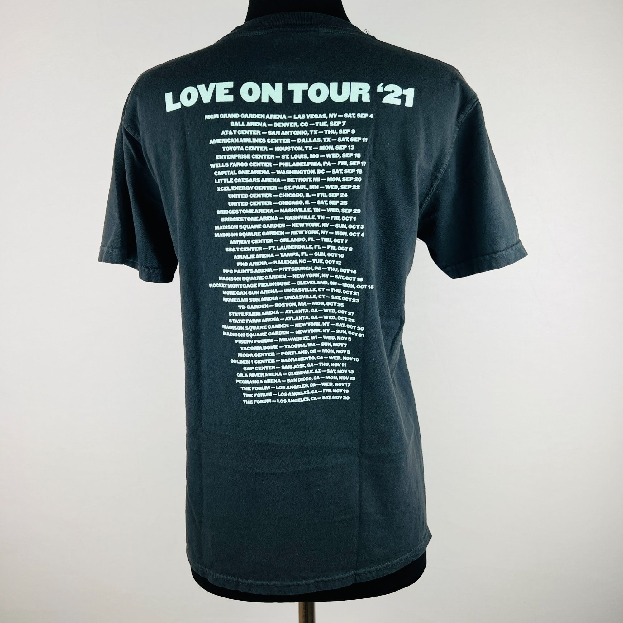 Comfort Colors Harry Styles Love On Tour '21 Womens Small T-Shirt Shirt Size S / US 4 / IT 40 - 3 Thumbnail