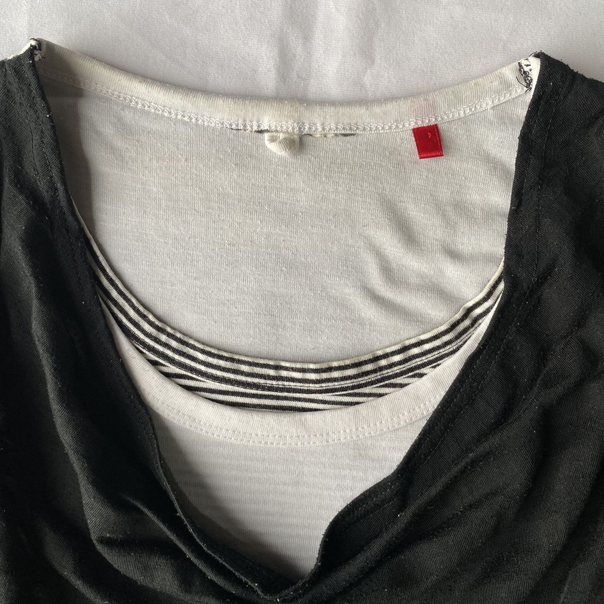 Beauty Beast × If Six Was Nine × Japanese Brand Japanese Triple Layers Collar Gothic Style Long Sleeve Tees Size US L / EU 52-54 / 3 - 4 Thumbnail