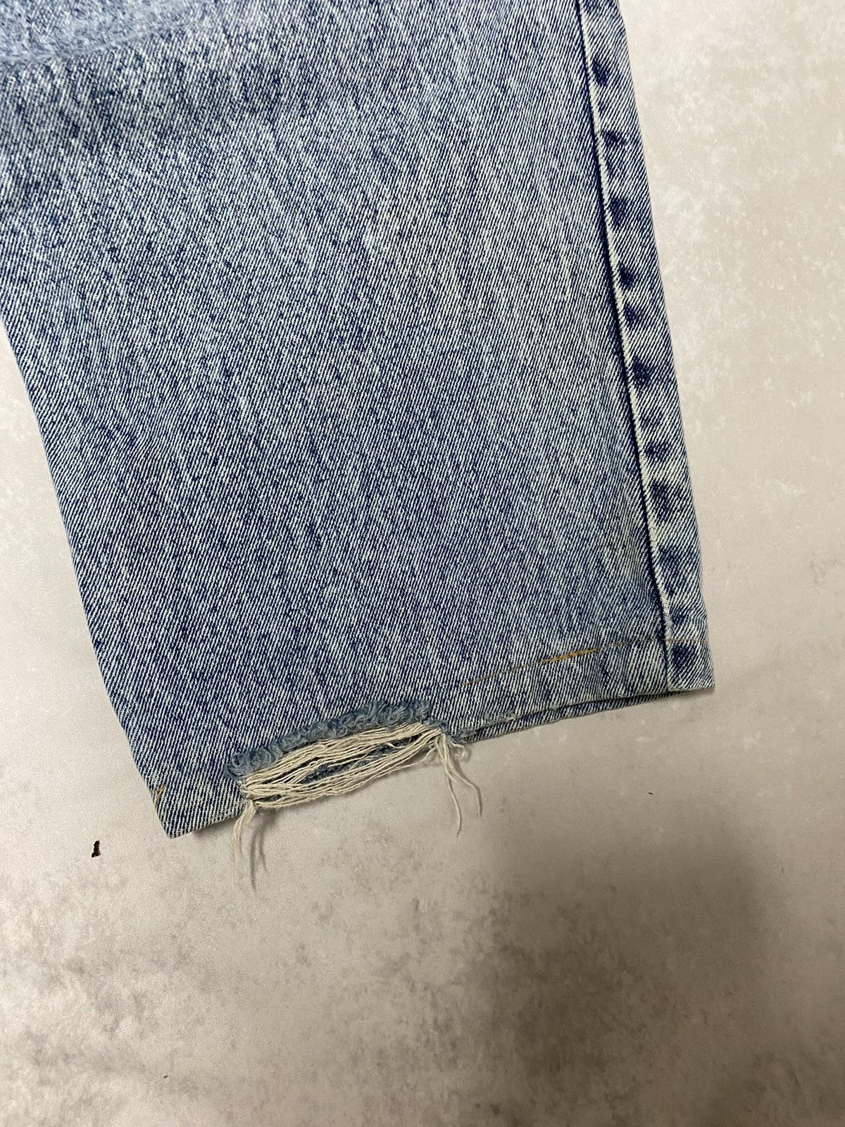 Japanese Brand × Vintage Crazy Vintage Texx Streetwear Y2K 2000’s Cargo Jeans (34x26) Size US 36 / EU 52 - 8 Thumbnail