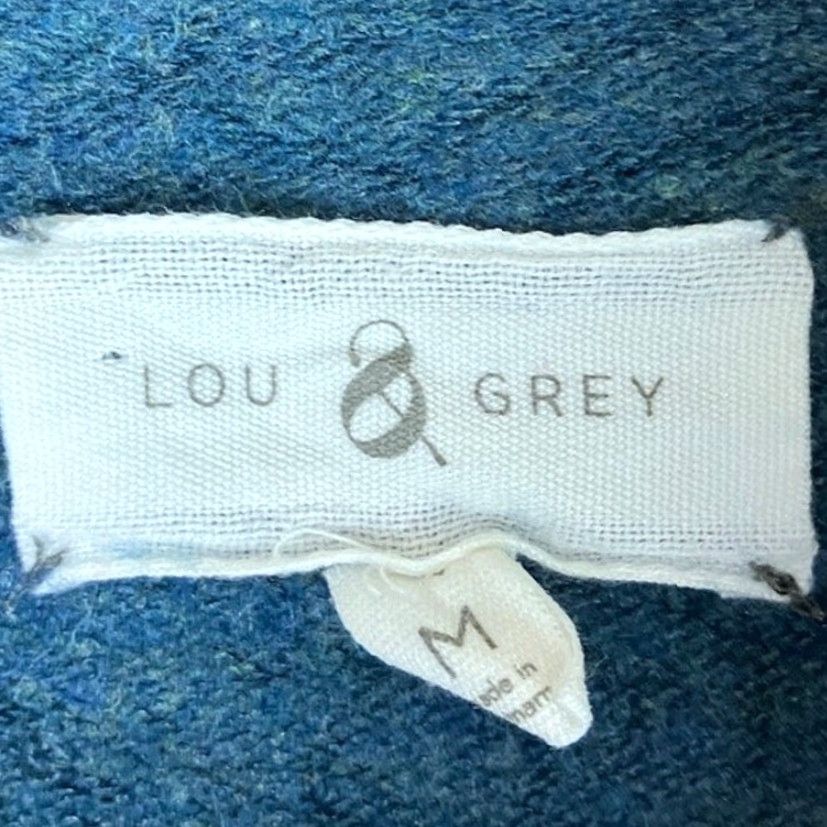 Lou & Grey Lou & Grey Womens Sweater Teal Cowl Neck Long Sleeve Soft Stretch Medium Size M / US 6-8 / IT 42-44 - 6 Thumbnail