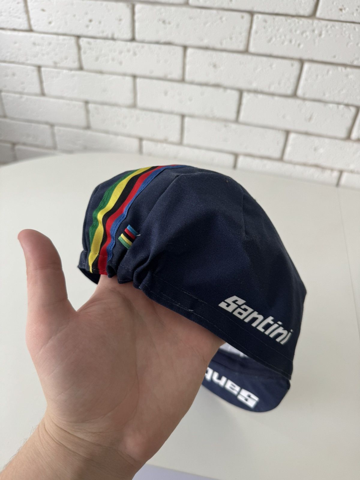 Vintage Santini cap hat Size ONE SIZE - 4 Thumbnail