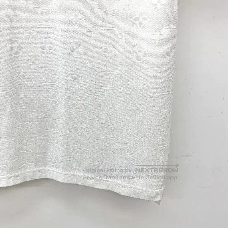 Louis Vuitton Louis Vuitton White Cotton Men's T-Shirt XL . Size US XL / EU 56 / 4 - 4 Thumbnail