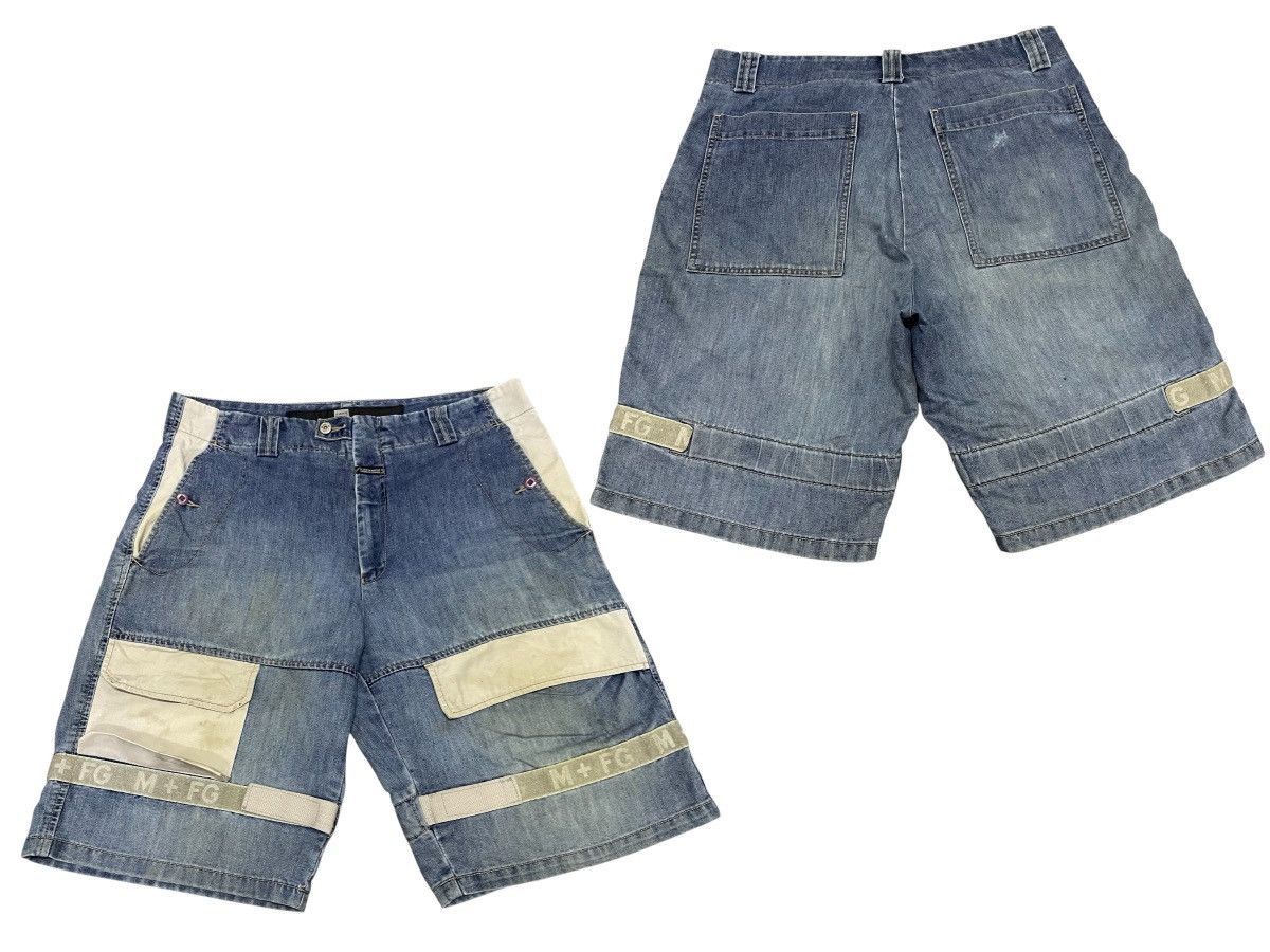 90s MARITHE FRANCOIS GIRBAUD Baggy Jorts 90s MARITHE