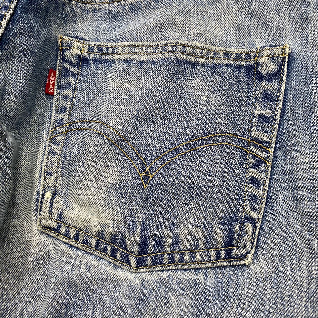 Levi's Vintage Clothing Vintage Levis Big E Selvegde Denim Kurt Cobain Style Size US 29 - 13 Thumbnail