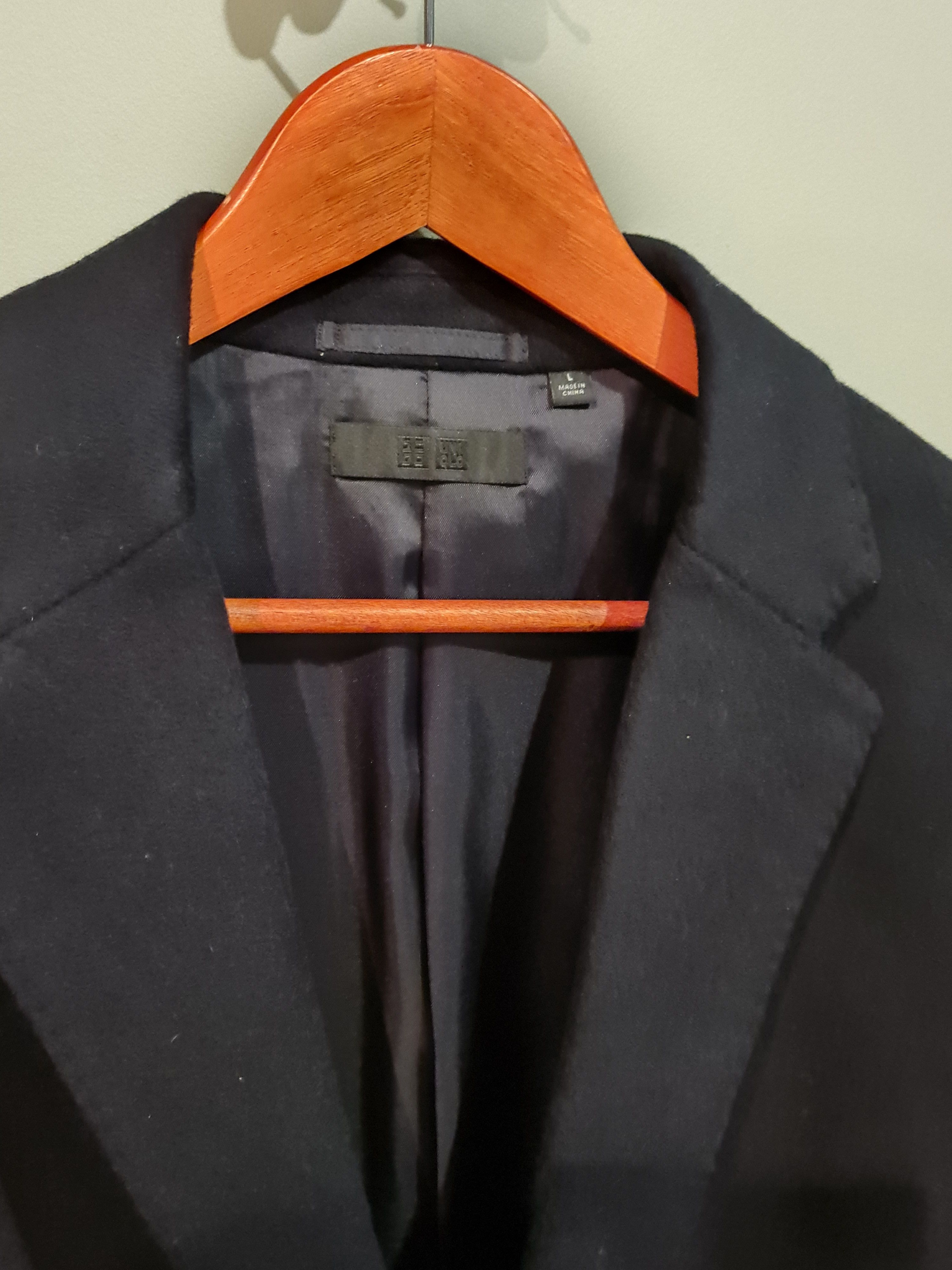 Uniqlo Uniqlo Wool Blend Coat Size US L / EU 52-54 / 3 - 3 Thumbnail