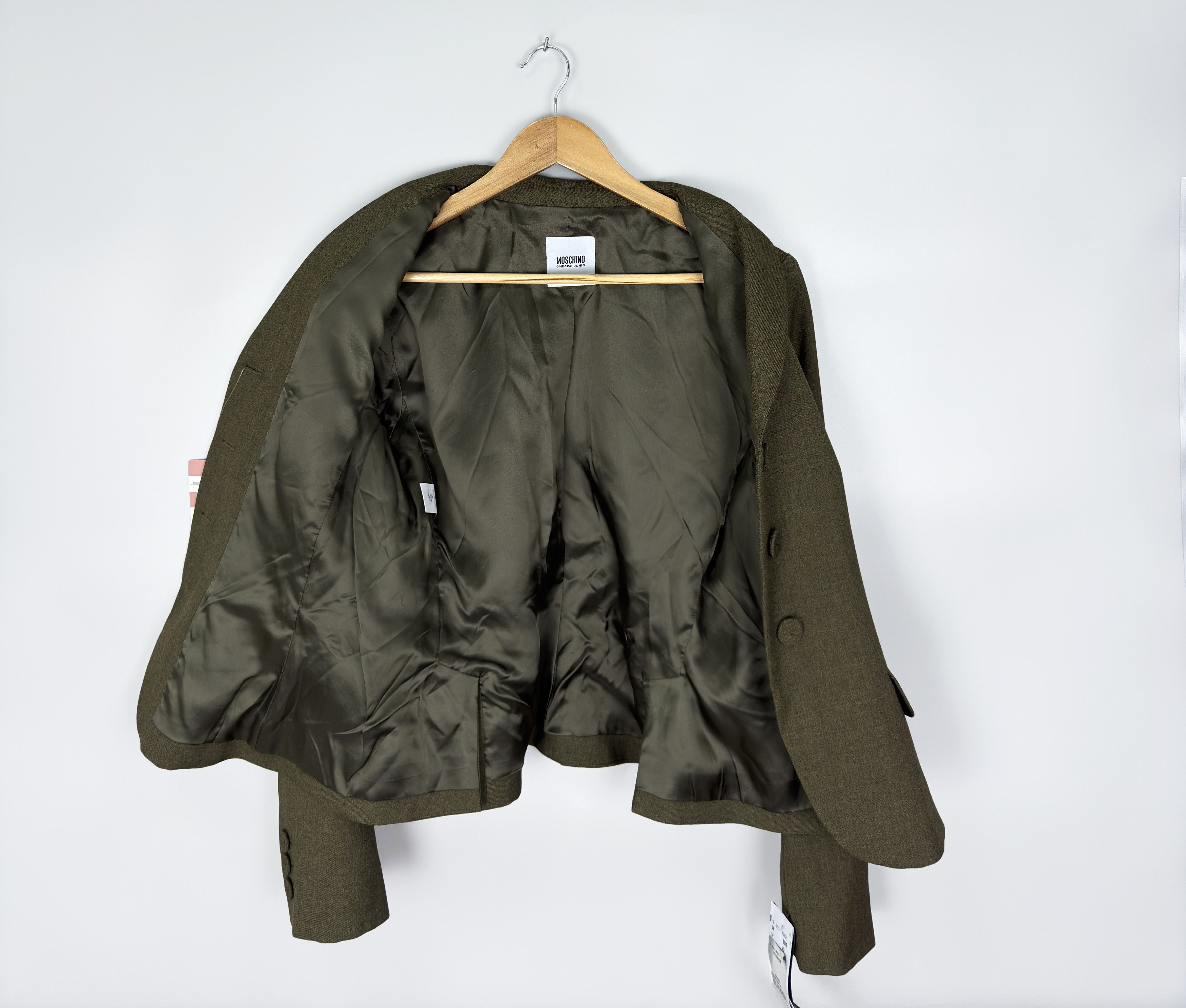 Moschino NWT RRP 1000$ Moschino Cheap and Chic Wool Suit Size XL / US 12-14 / IT 48-50 - 12 Thumbnail