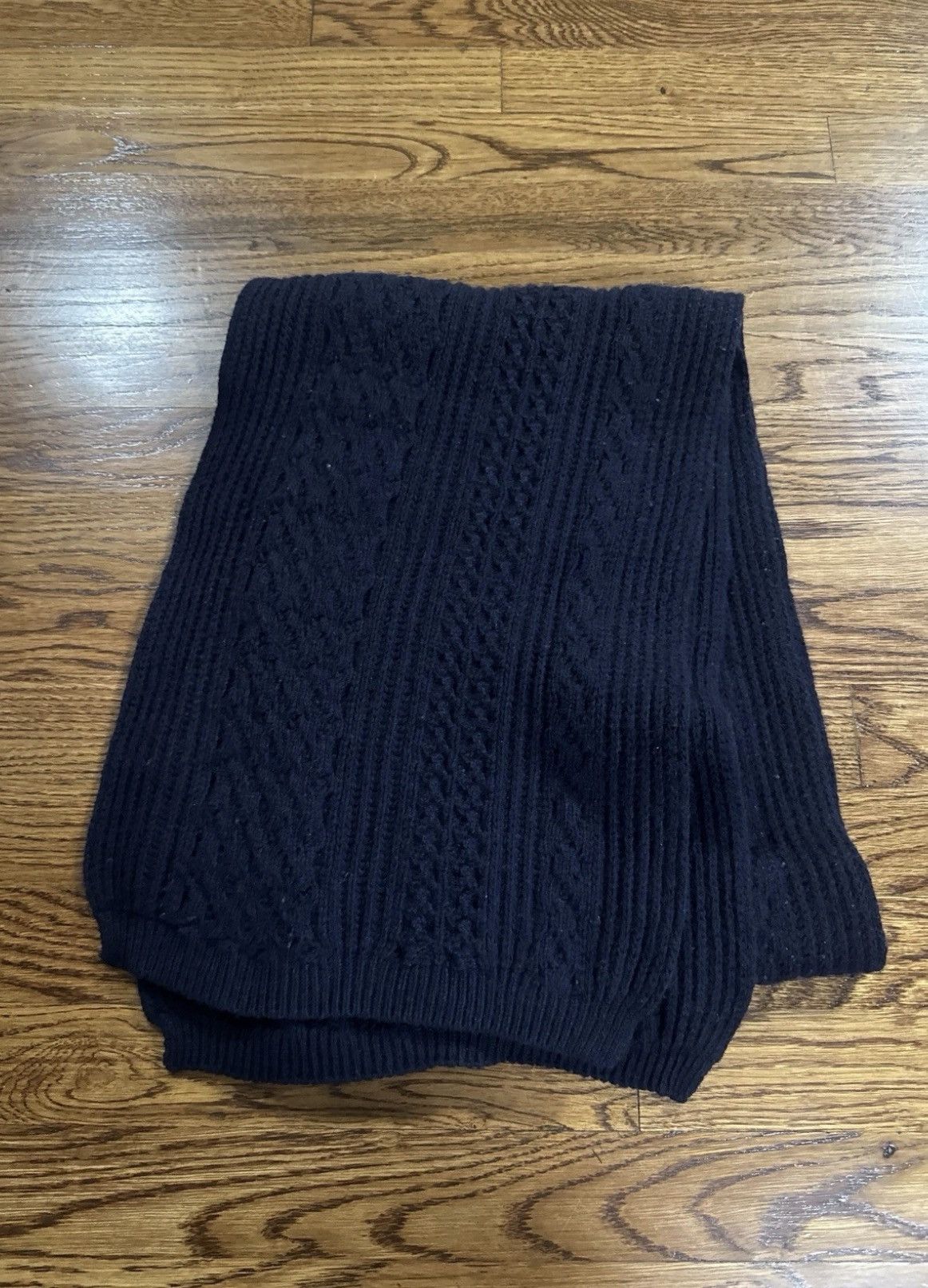 Aime Leon Dore × Woolrich Woolen Mills Aime Leon Dore X Woolrich Braided Chunky Cable Knit Scarf Size ONE SIZE - 3 Thumbnail