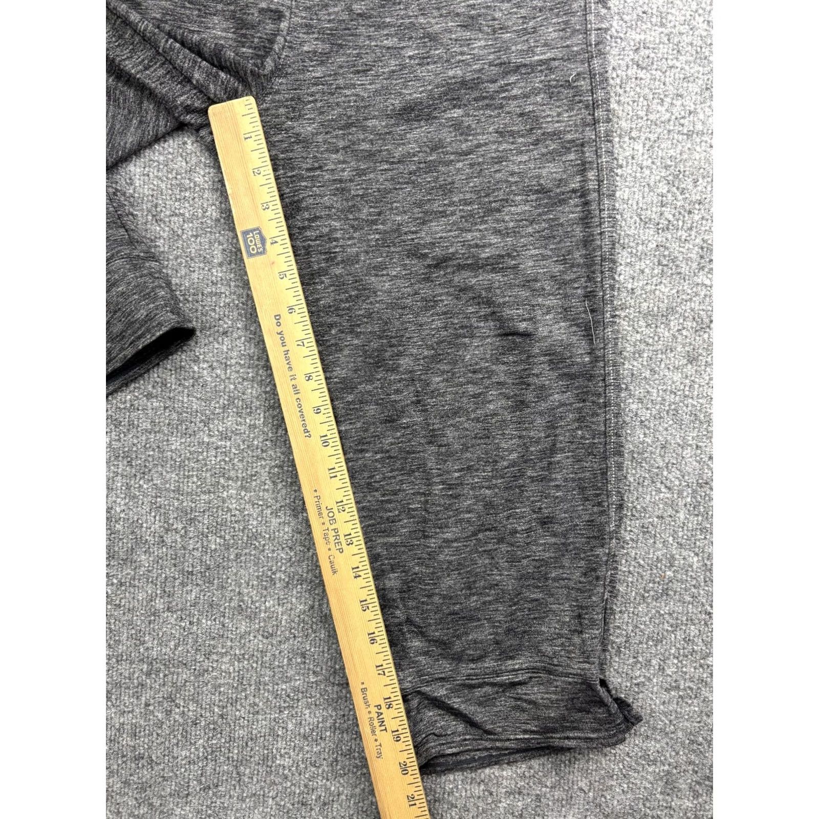 Vintage Kuhl Capri Pants Womens 14 Gray Jersey Stretch Elastic Waist 5 Pocket Casual Size XL / US 12-14 / IT 48-50 - 5 Thumbnail