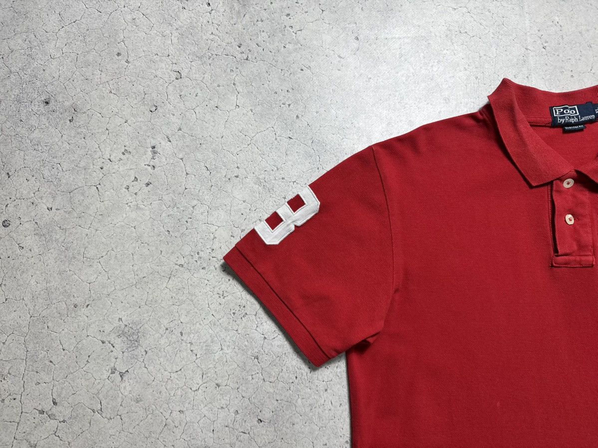 Polo Ralph Lauren Polo Ralph Lauren Big Pony Vintage Polo Shirt Red Size US XL / EU 56 / 4 - 3 Thumbnail