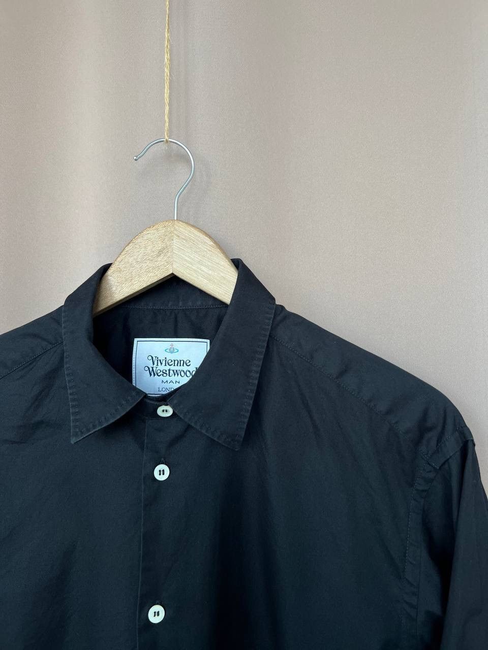 Vivienne Westwood Vivienne Westwood Black Button Down Shirt Mens Size 50 or M Size US M / EU 48-50 / 2 - 6 Thumbnail