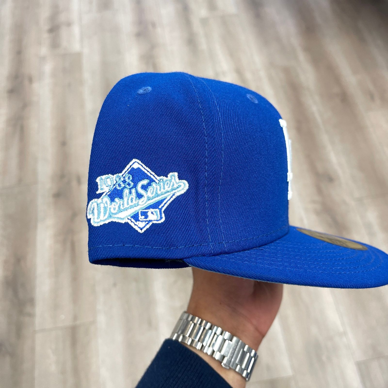 New Era Los Angeles Dodgers New Era 1988 World Series Patch Hat Size ONE SIZE - 5 Thumbnail