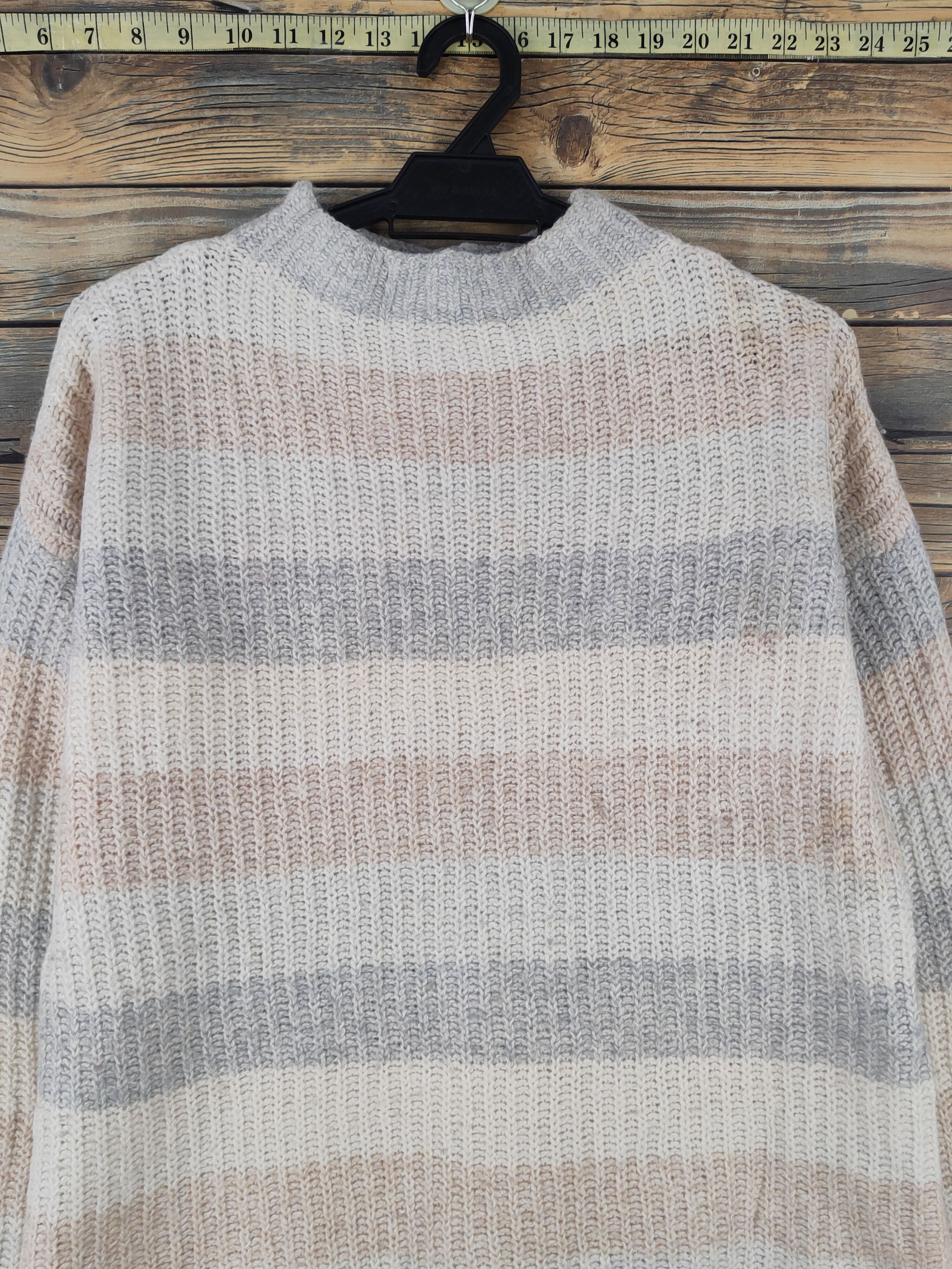 Gap Gap Beige Knitwear stripe Sweatshirts #W1814 Size US S / EU 44-46 / 1 - 2 Thumbnail