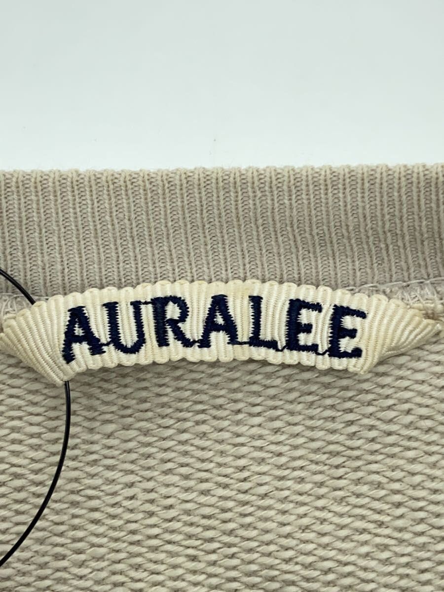 Auralee Beige Cotton Super Soft Sweat Big P Size US XL / EU 56 / 4 - 4 Thumbnail