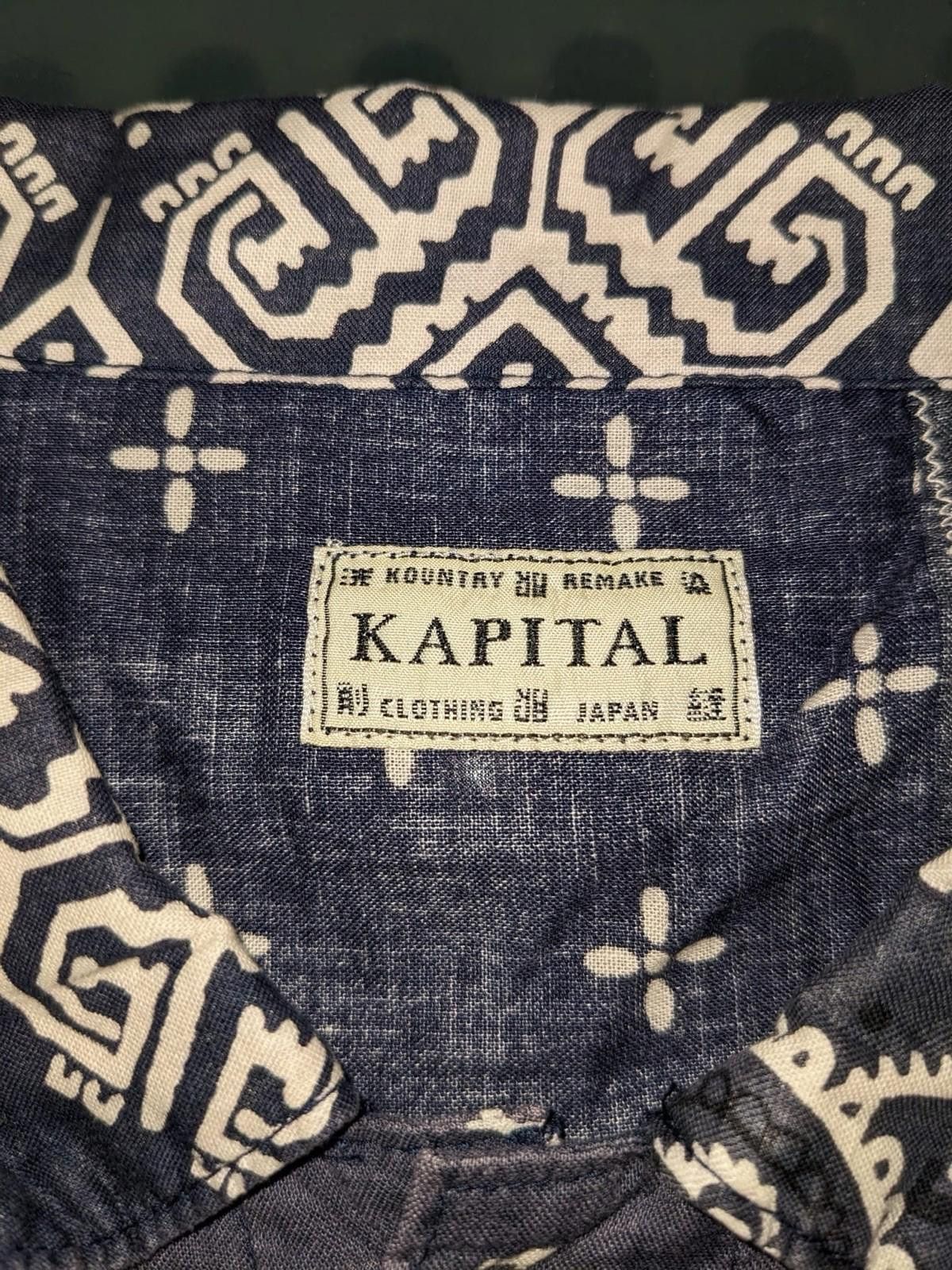 Kapital Kapital Patchwork Bandana Jacket Navy Size 5 Size US XXL / EU 58 / 5 - 6 Thumbnail