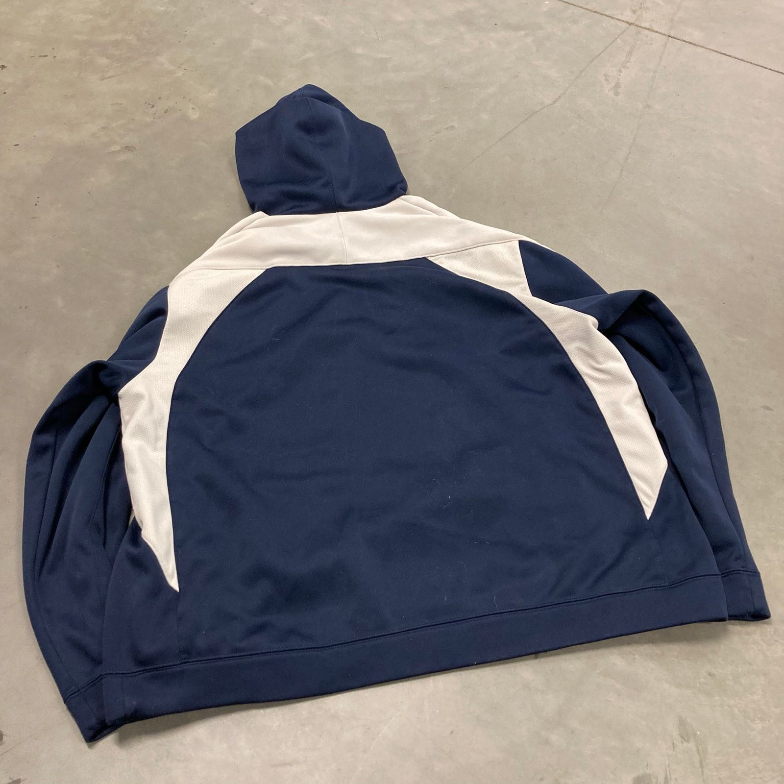 Nike × Vintage vintage y2k Nike middle swoosh hoodie Size US XL / EU 56 / 4 - 2 Thumbnail